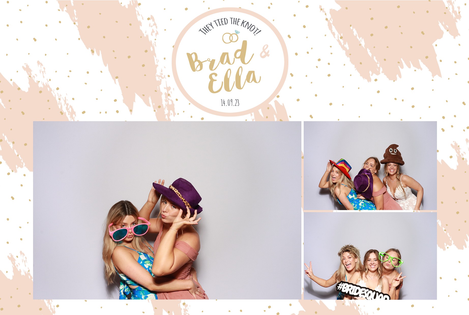 Ella and Brad | View more photos from the event at gallery.blissbooth.co.uk/u/BlissBooth/Ella-and-Brad