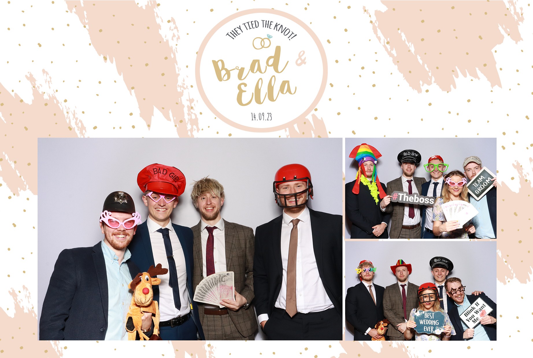 Ella and Brad | View more photos from the event at gallery.blissbooth.co.uk/u/BlissBooth/Ella-and-Brad