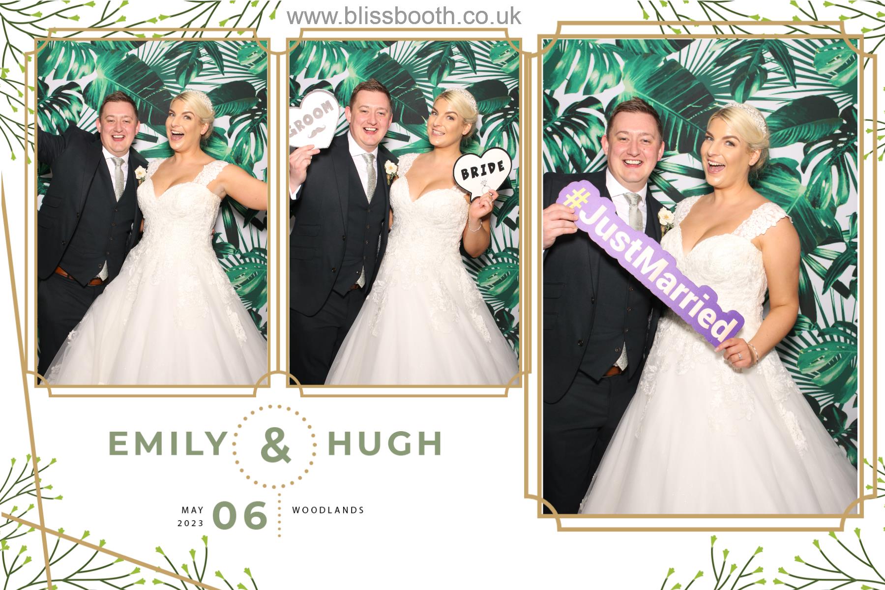 Emily and Hugh | View more photos from the event at gallery.blissbooth.co.uk/u/BlissBooth/Emily-and-Hugh
