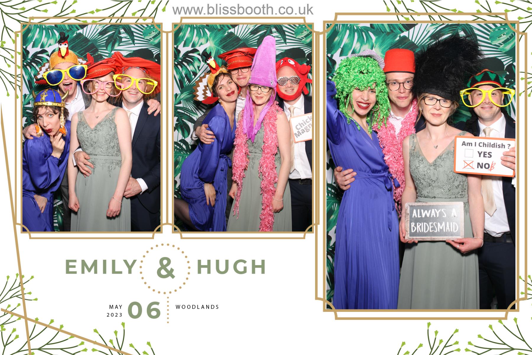 Emily and Hugh | View more photos from the event at gallery.blissbooth.co.uk/u/BlissBooth/Emily-and-Hugh