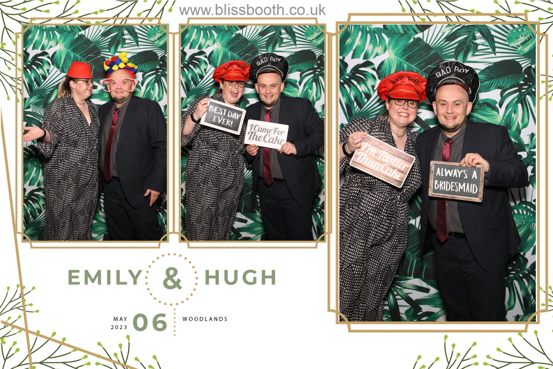 Emily and Hugh | View more photos from the event at gallery.blissbooth.co.uk/u/BlissBooth/Emily-and-Hugh