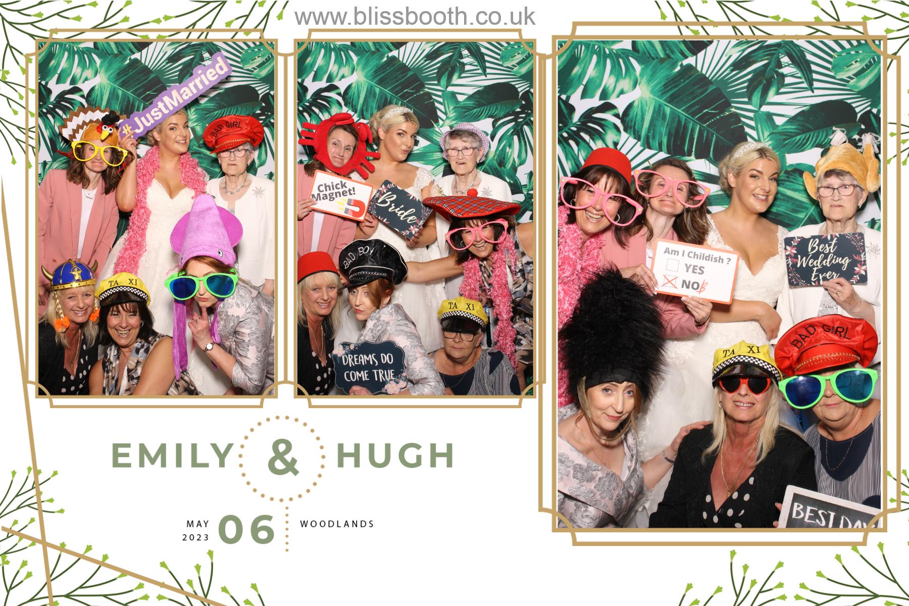 Emily and Hugh | View more photos from the event at gallery.blissbooth.co.uk/u/BlissBooth/Emily-and-Hugh