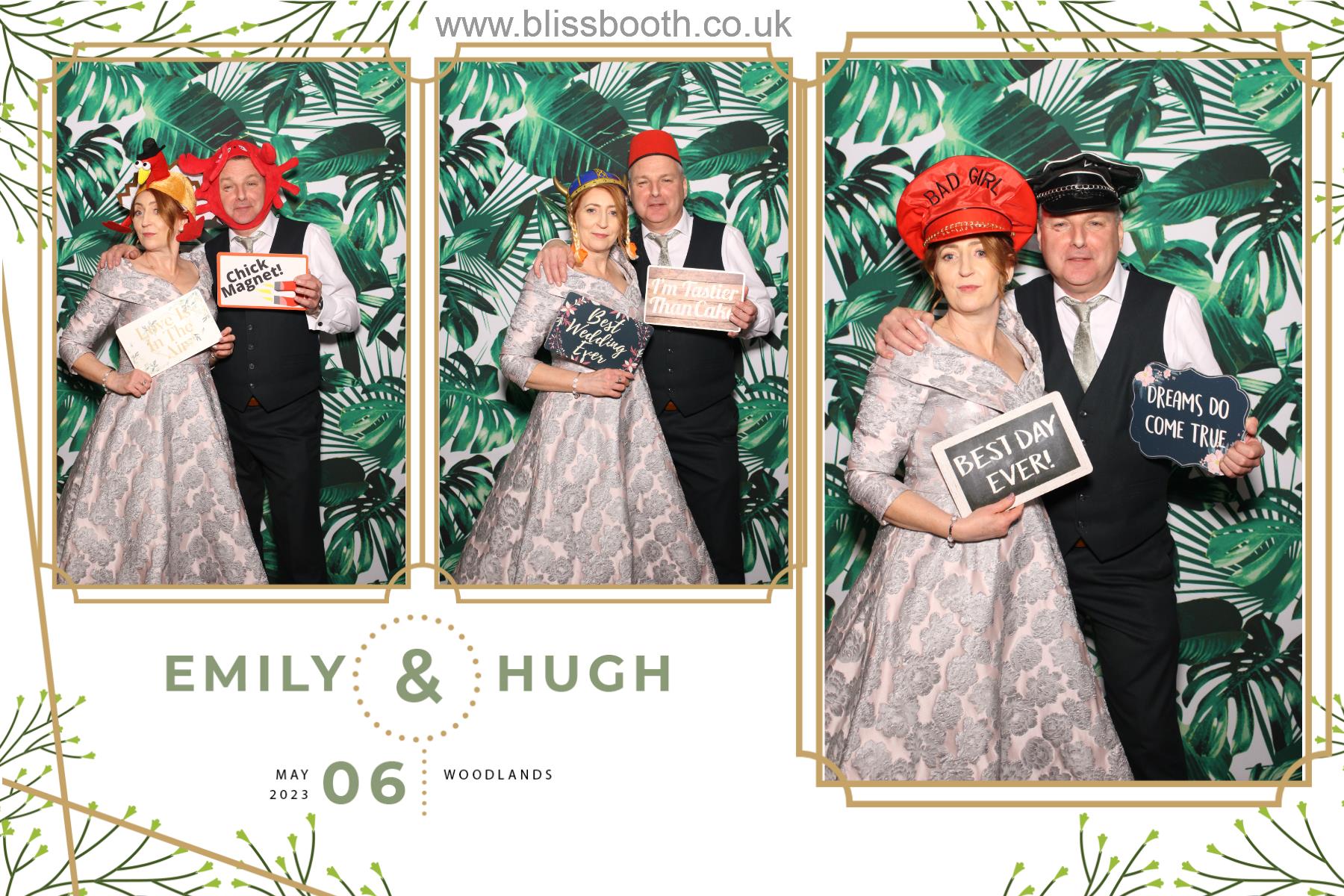 Emily and Hugh | View more photos from the event at gallery.blissbooth.co.uk/u/BlissBooth/Emily-and-Hugh