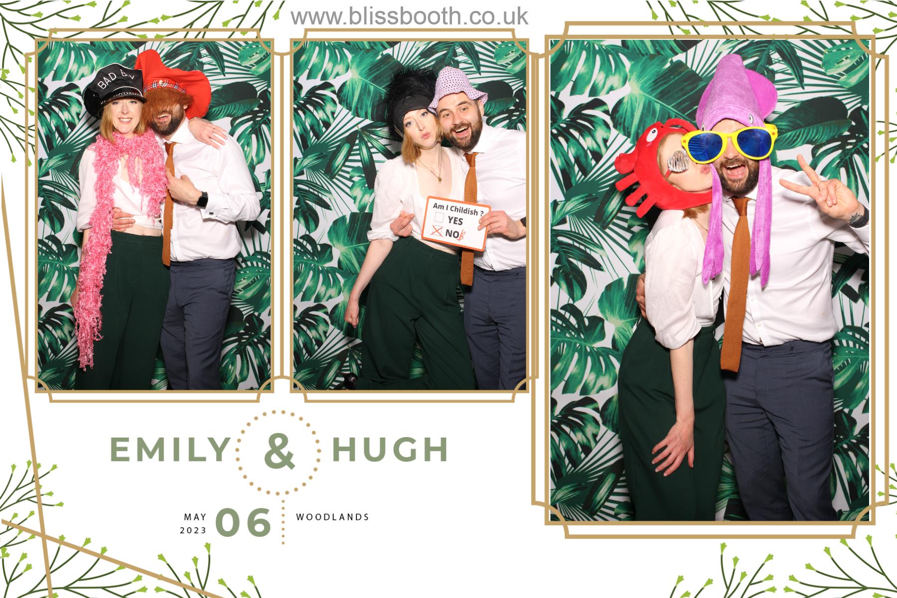 Emily and Hugh | View more photos from the event at gallery.blissbooth.co.uk/u/BlissBooth/Emily-and-Hugh