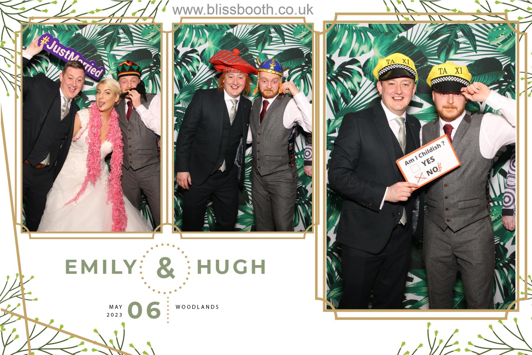 Emily and Hugh | View more photos from the event at gallery.blissbooth.co.uk/u/BlissBooth/Emily-and-Hugh