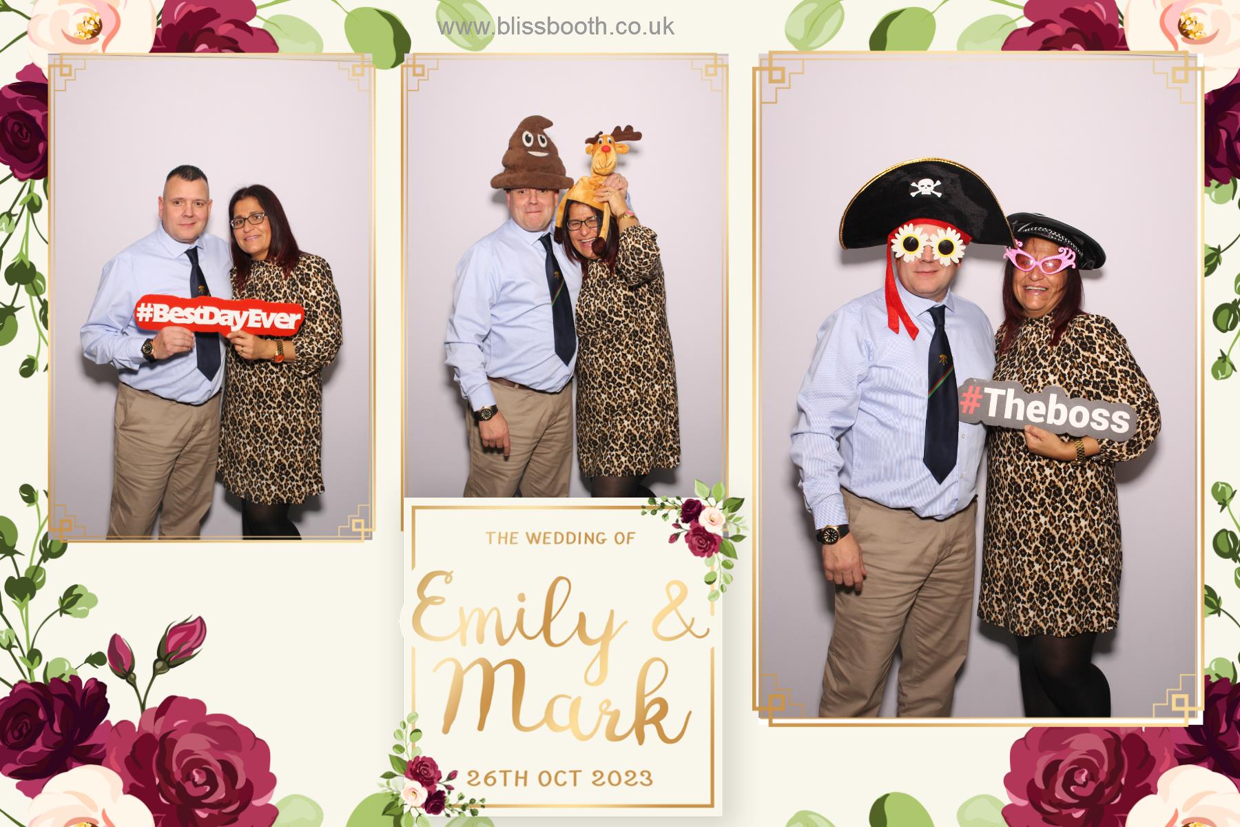 Emily and Mark | View more photos from the event at gallery.blissbooth.co.uk/u/BlissBooth/Emily-and-Mark