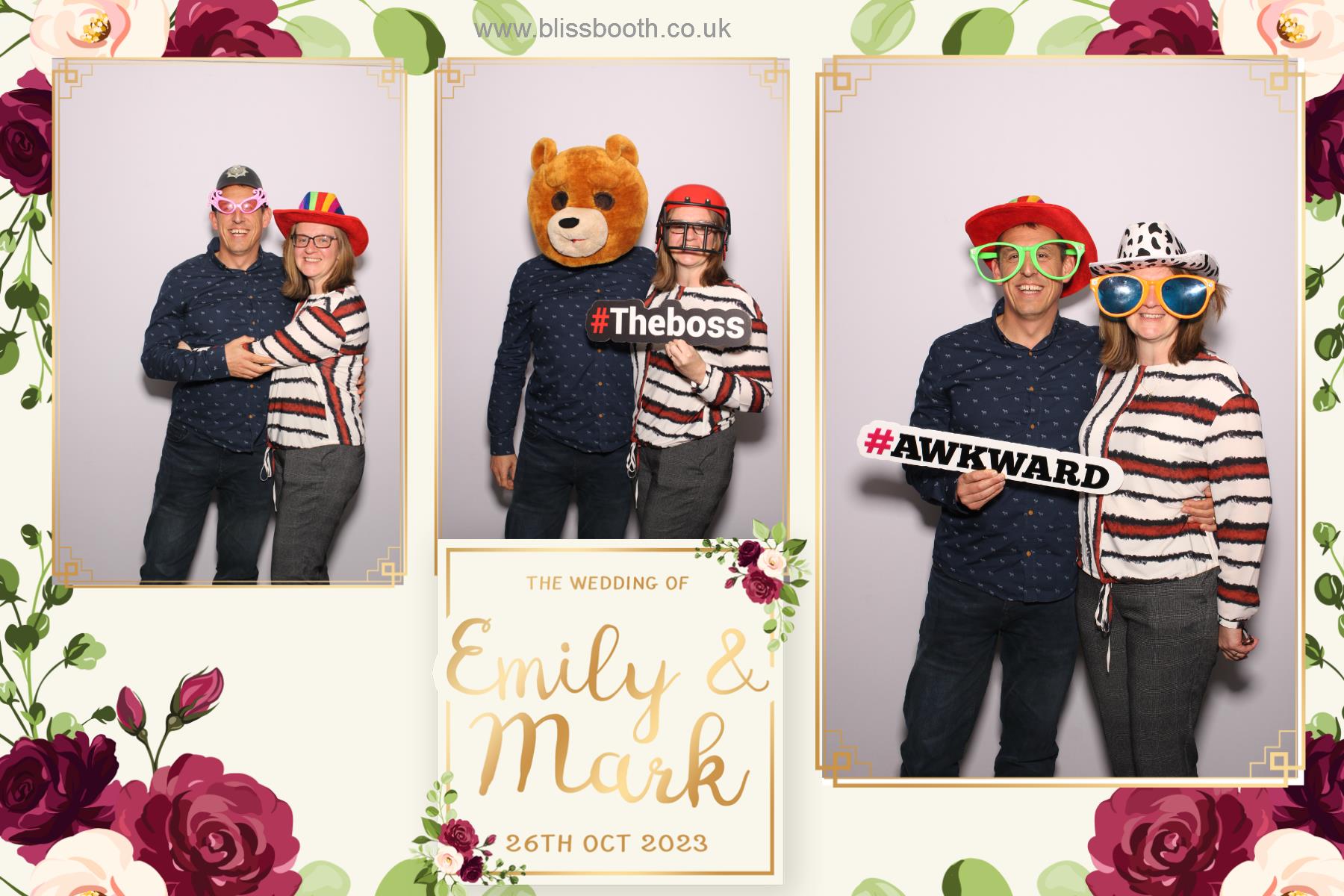 Emily and Mark | View more photos from the event at gallery.blissbooth.co.uk/u/BlissBooth/Emily-and-Mark