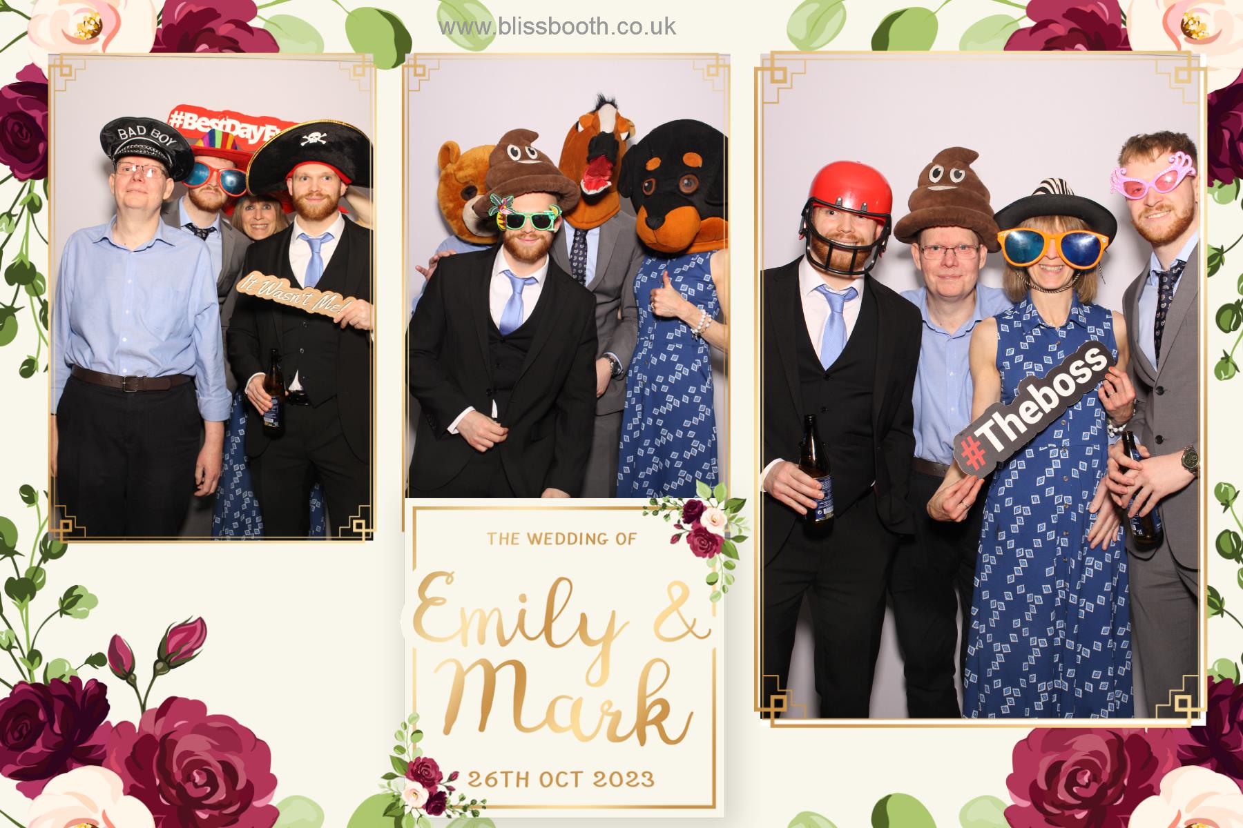 Emily and Mark | View more photos from the event at gallery.blissbooth.co.uk/u/BlissBooth/Emily-and-Mark