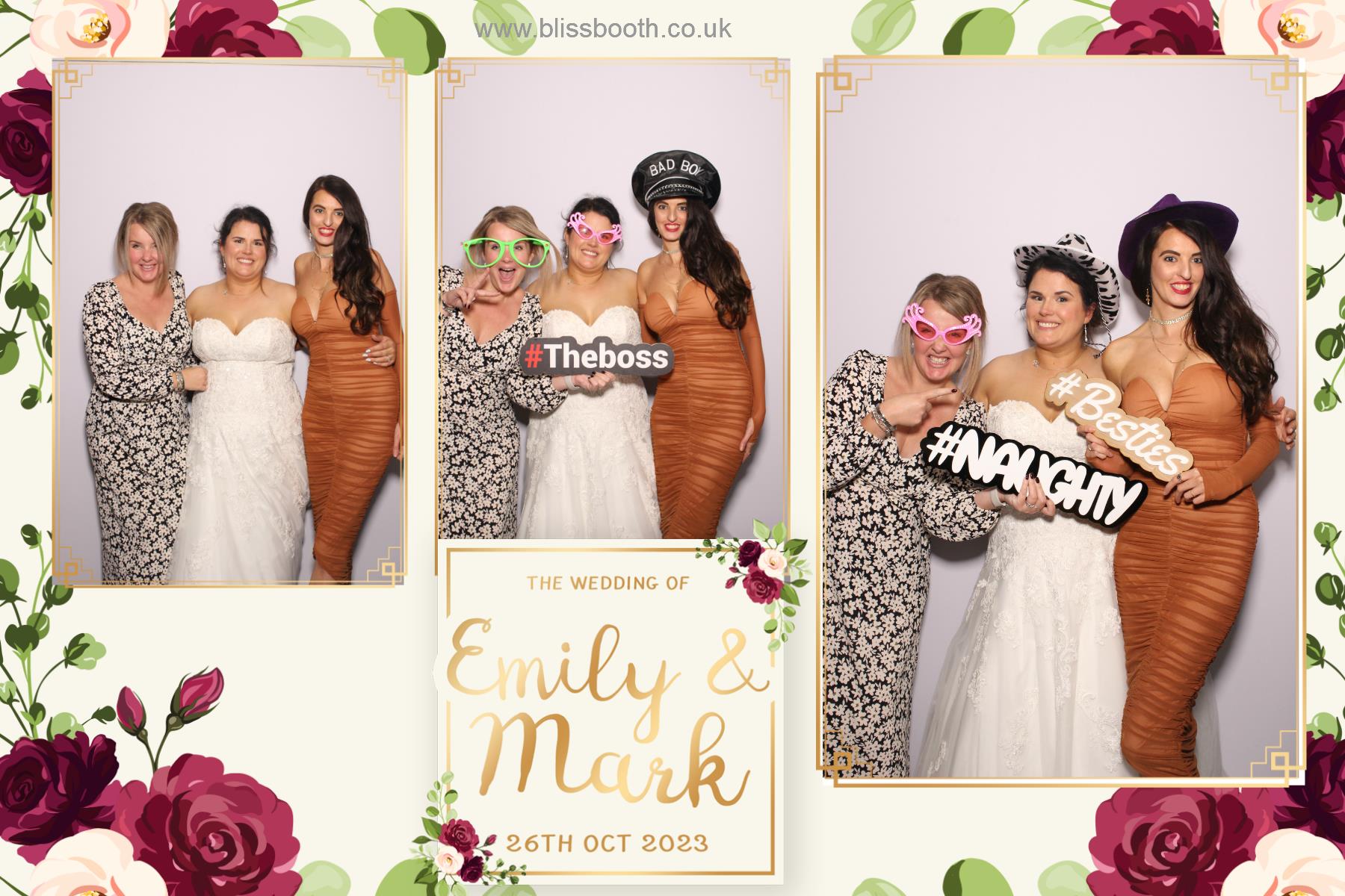 Emily and Mark | View more photos from the event at gallery.blissbooth.co.uk/u/BlissBooth/Emily-and-Mark