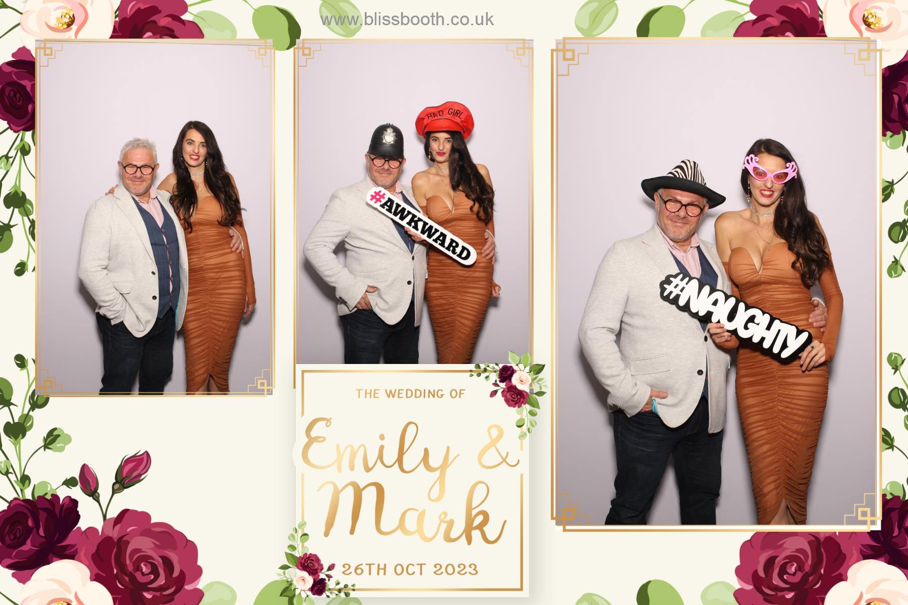 Emily and Mark | View more photos from the event at gallery.blissbooth.co.uk/u/BlissBooth/Emily-and-Mark