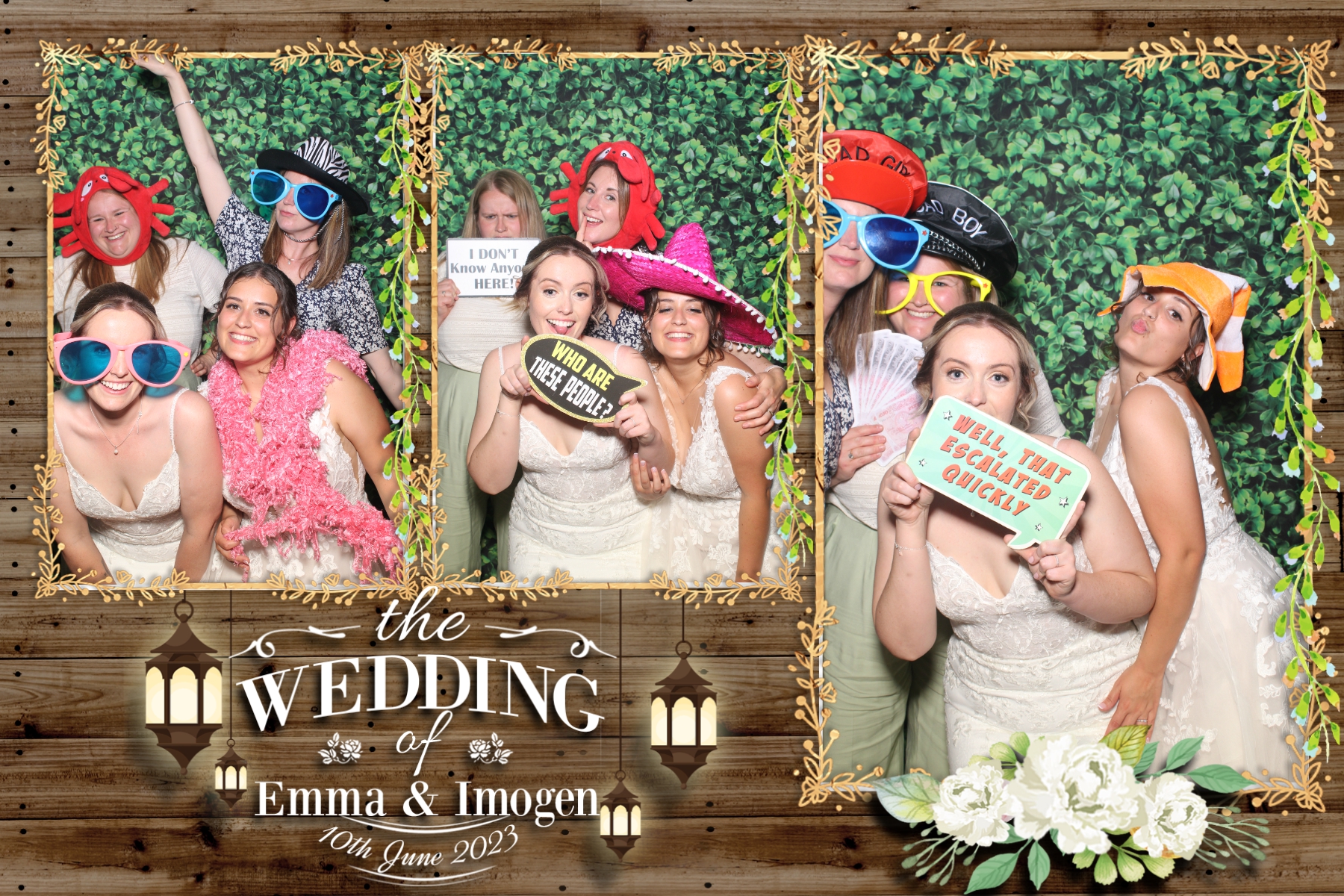 Emma & Imogen | View more photos from the event at gallery.blissbooth.co.uk/u/BlissBooth/Emma-Imogen