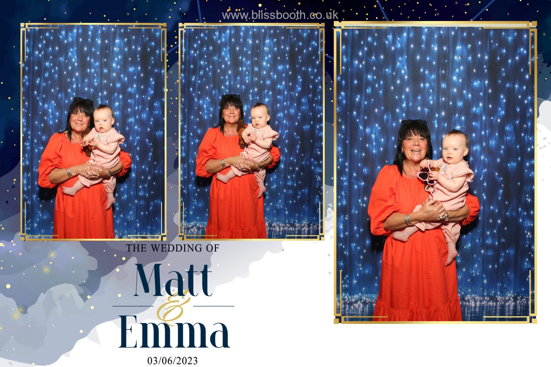 Emma & Matt | View more photos from the event at gallery.blissbooth.co.uk/u/BlissBooth/Emma-Matt