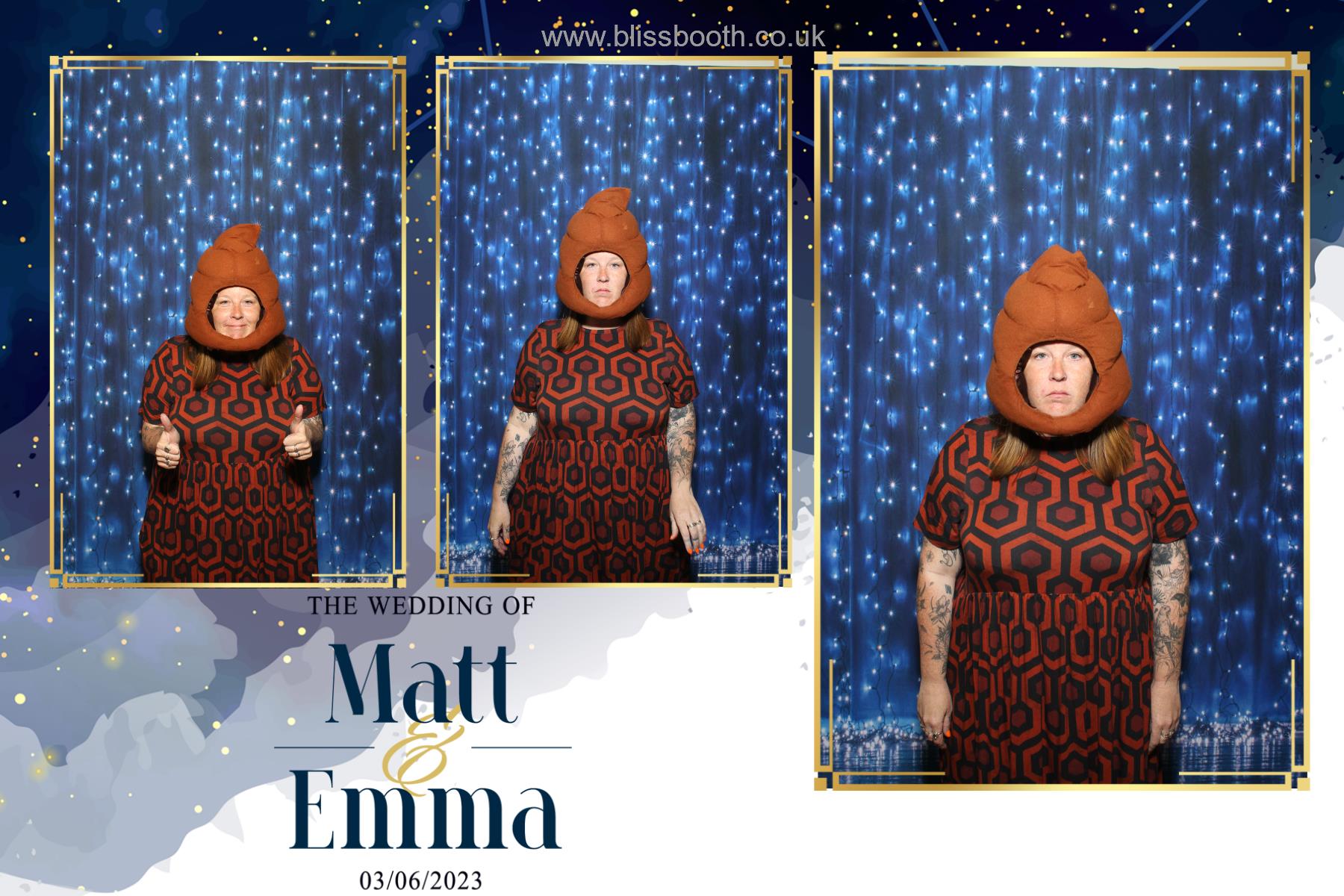 Emma & Matt | View more photos from the event at gallery.blissbooth.co.uk/u/BlissBooth/Emma-Matt