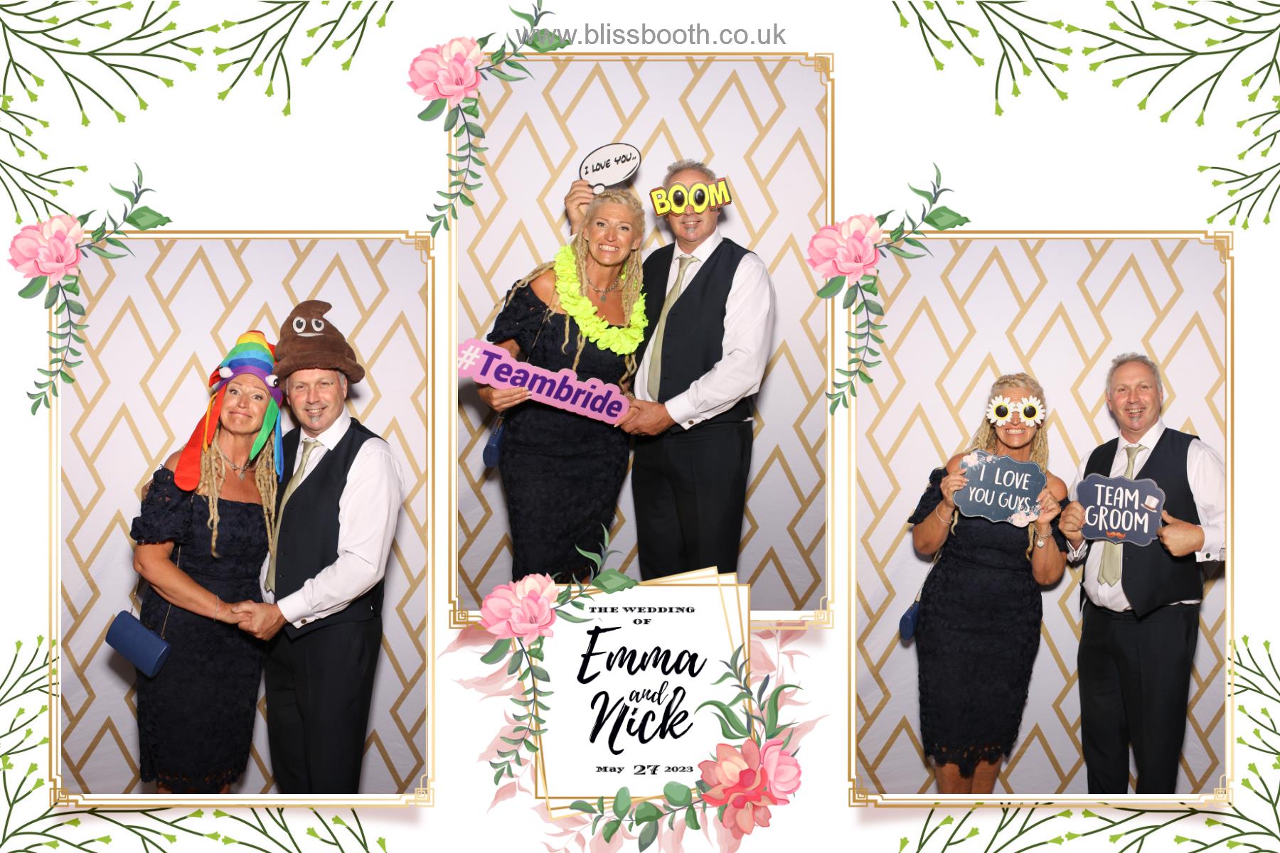 Emma and Nick | View more photos from the event at gallery.blissbooth.co.uk/u/BlissBooth/Emma-and-Nick