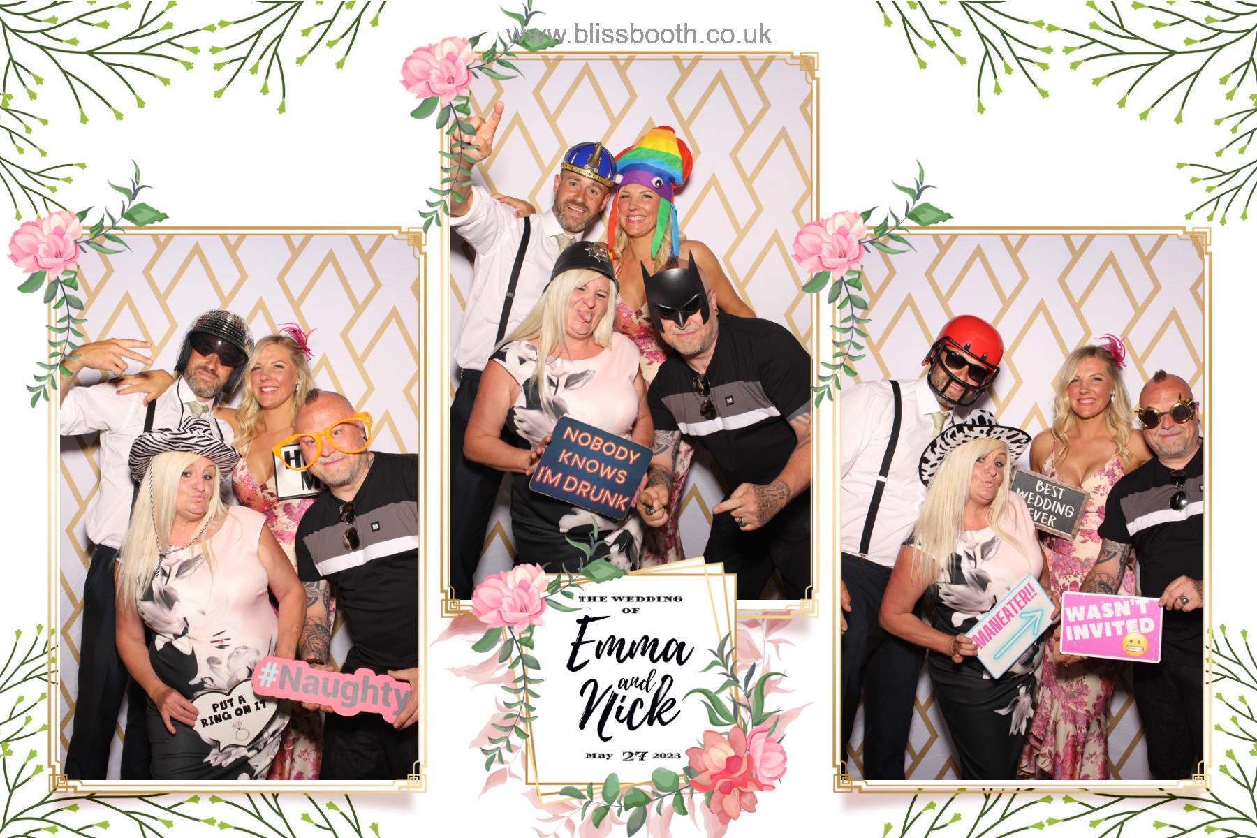 Emma and Nick | View more photos from the event at gallery.blissbooth.co.uk/u/BlissBooth/Emma-and-Nick