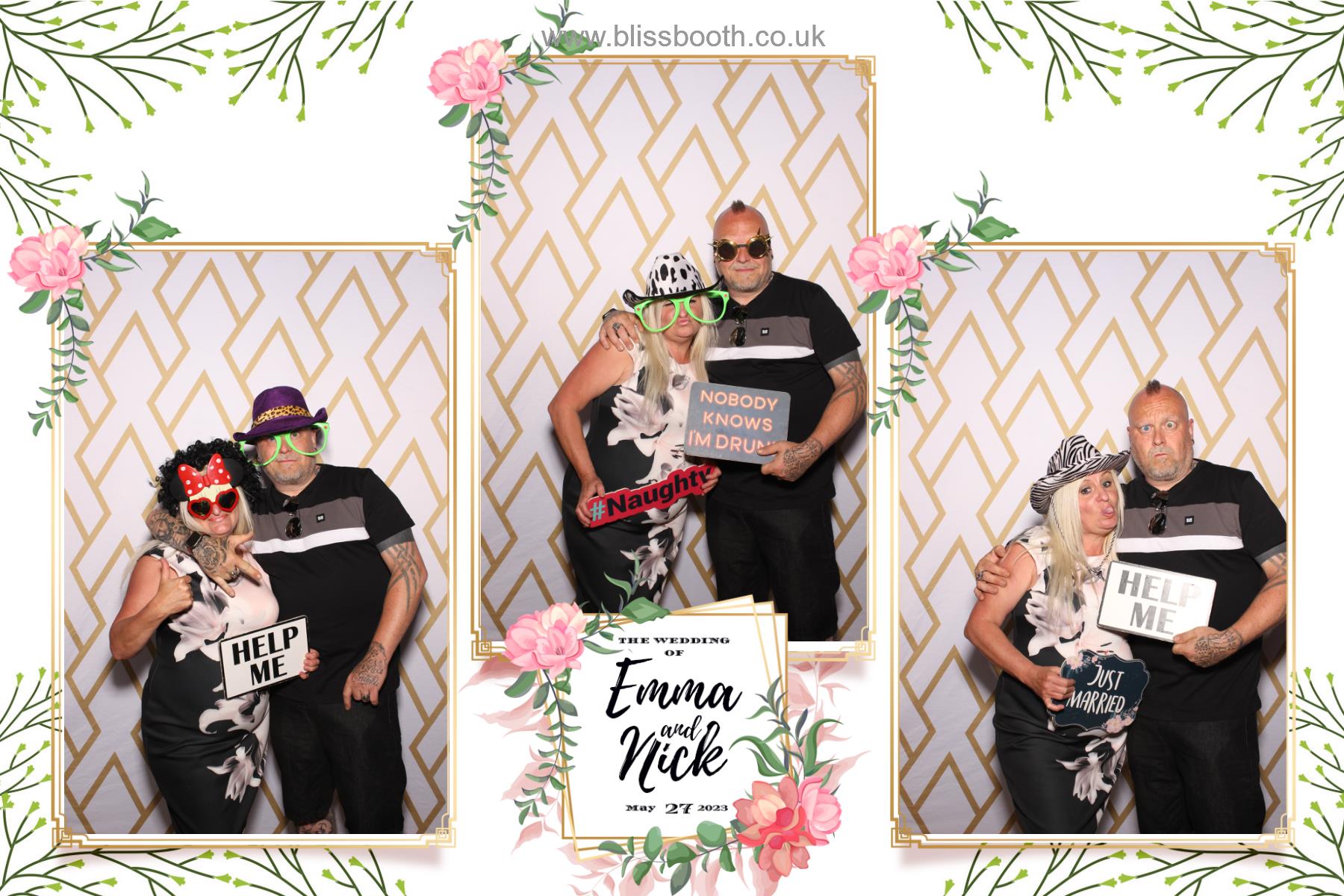 Emma and Nick | View more photos from the event at gallery.blissbooth.co.uk/u/BlissBooth/Emma-and-Nick