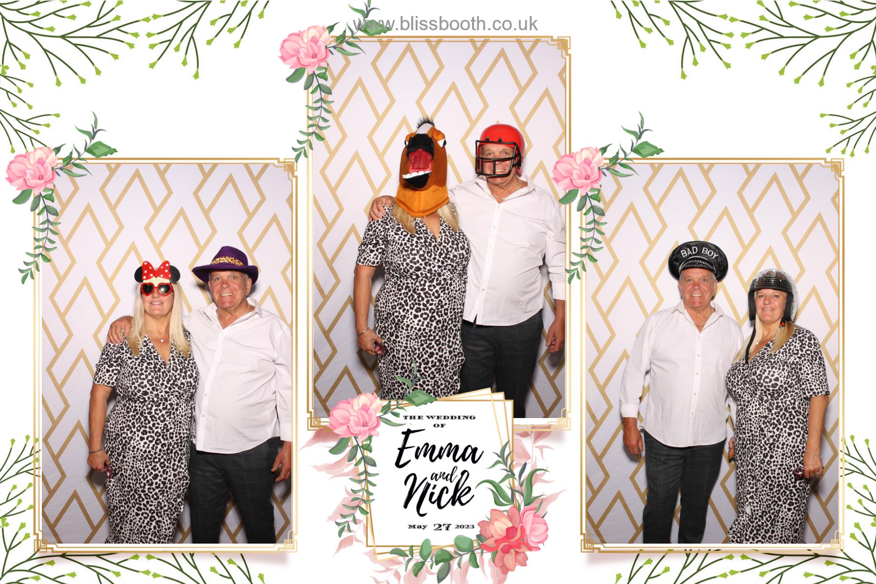 Emma and Nick | View more photos from the event at gallery.blissbooth.co.uk/u/BlissBooth/Emma-and-Nick