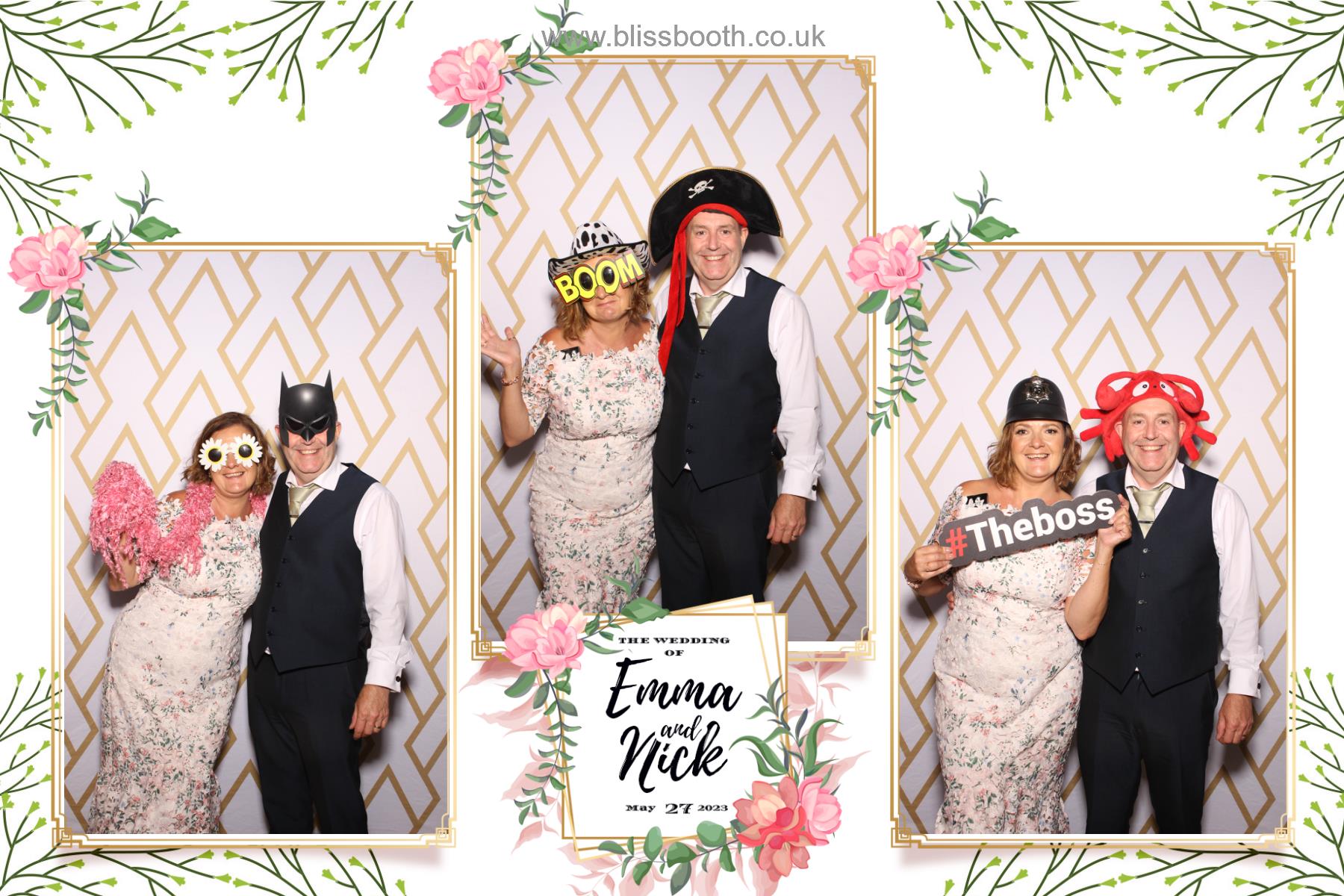 Emma and Nick | View more photos from the event at gallery.blissbooth.co.uk/u/BlissBooth/Emma-and-Nick