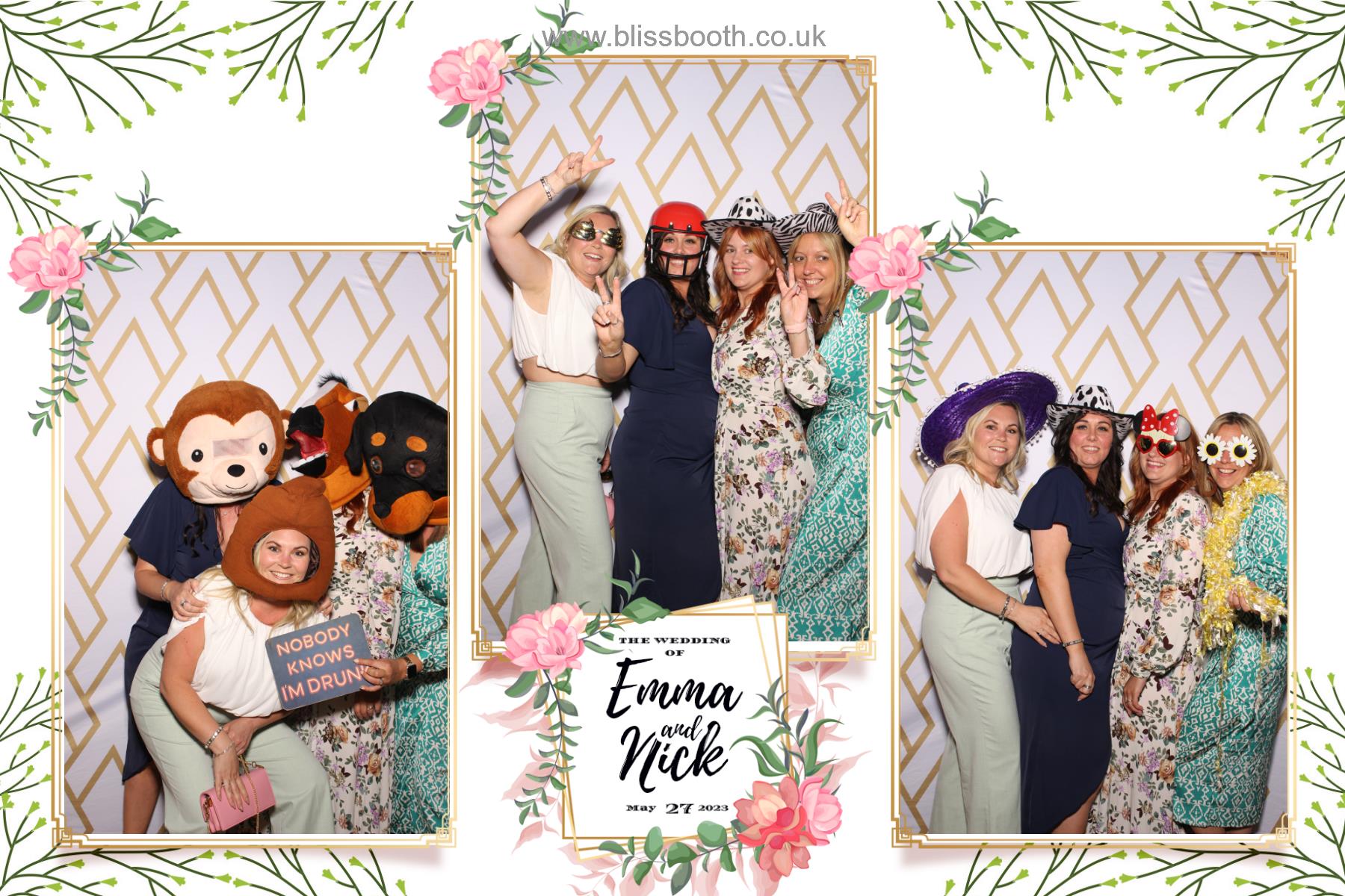 Emma and Nick | View more photos from the event at gallery.blissbooth.co.uk/u/BlissBooth/Emma-and-Nick
