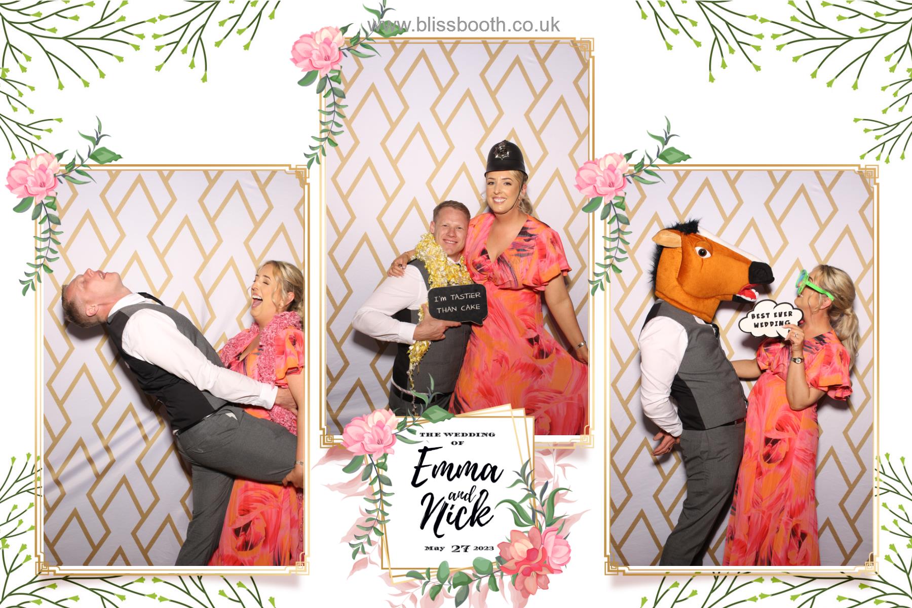 Emma and Nick | View more photos from the event at gallery.blissbooth.co.uk/u/BlissBooth/Emma-and-Nick