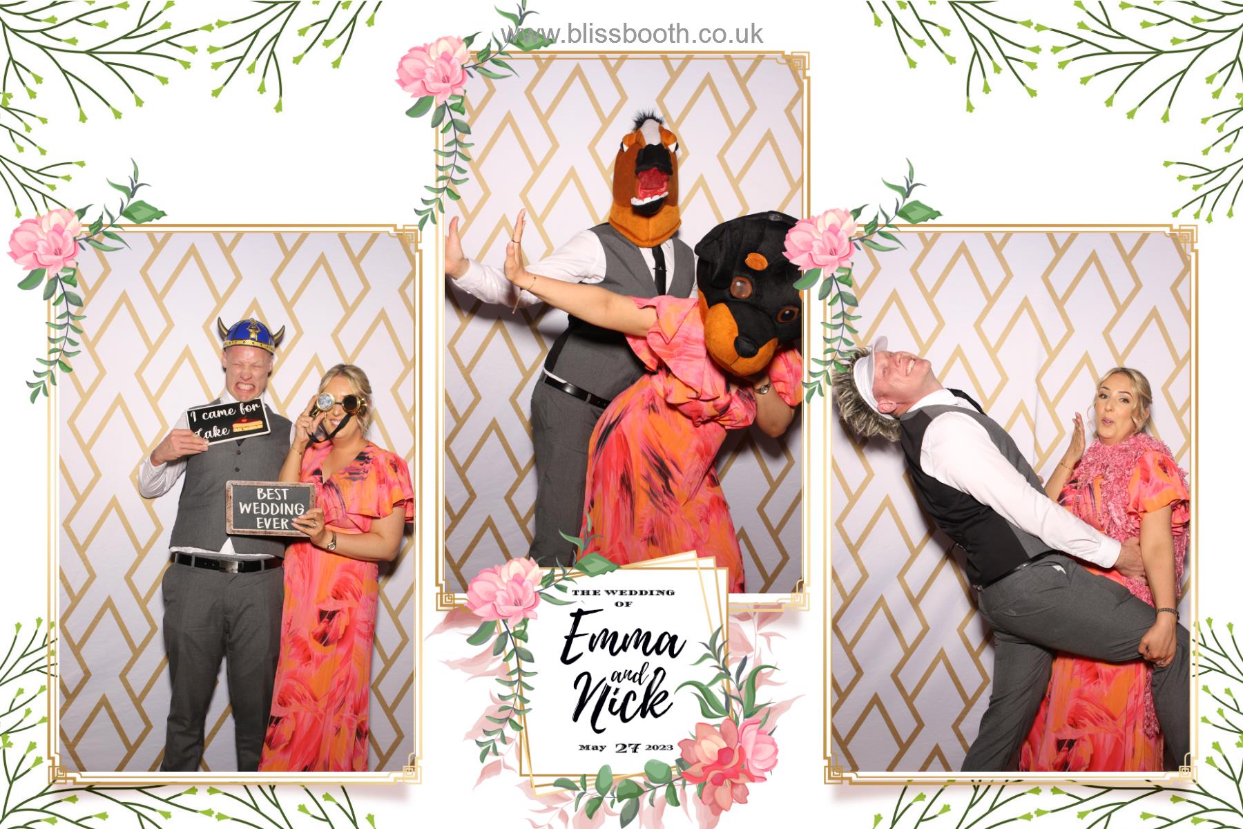 Emma and Nick | View more photos from the event at gallery.blissbooth.co.uk/u/BlissBooth/Emma-and-Nick