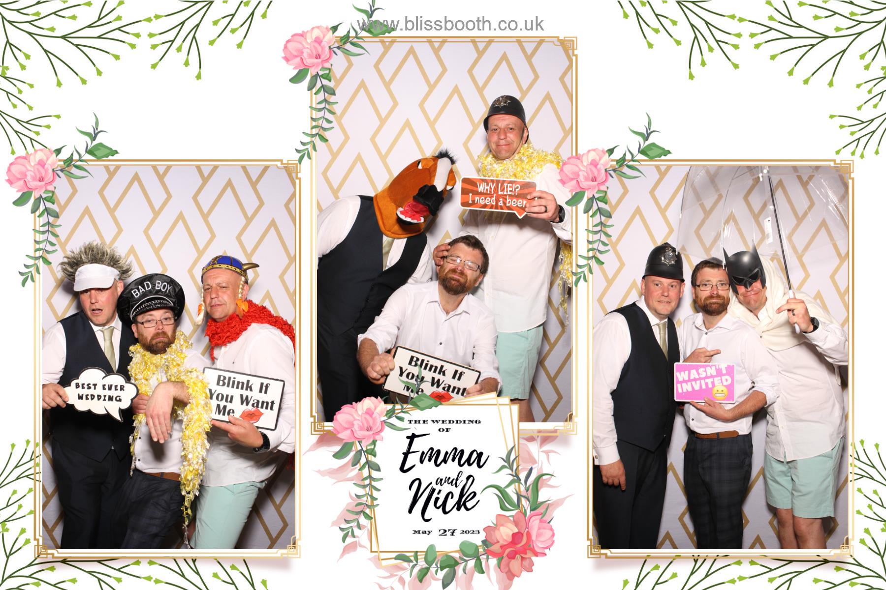 Emma and Nick | View more photos from the event at gallery.blissbooth.co.uk/u/BlissBooth/Emma-and-Nick