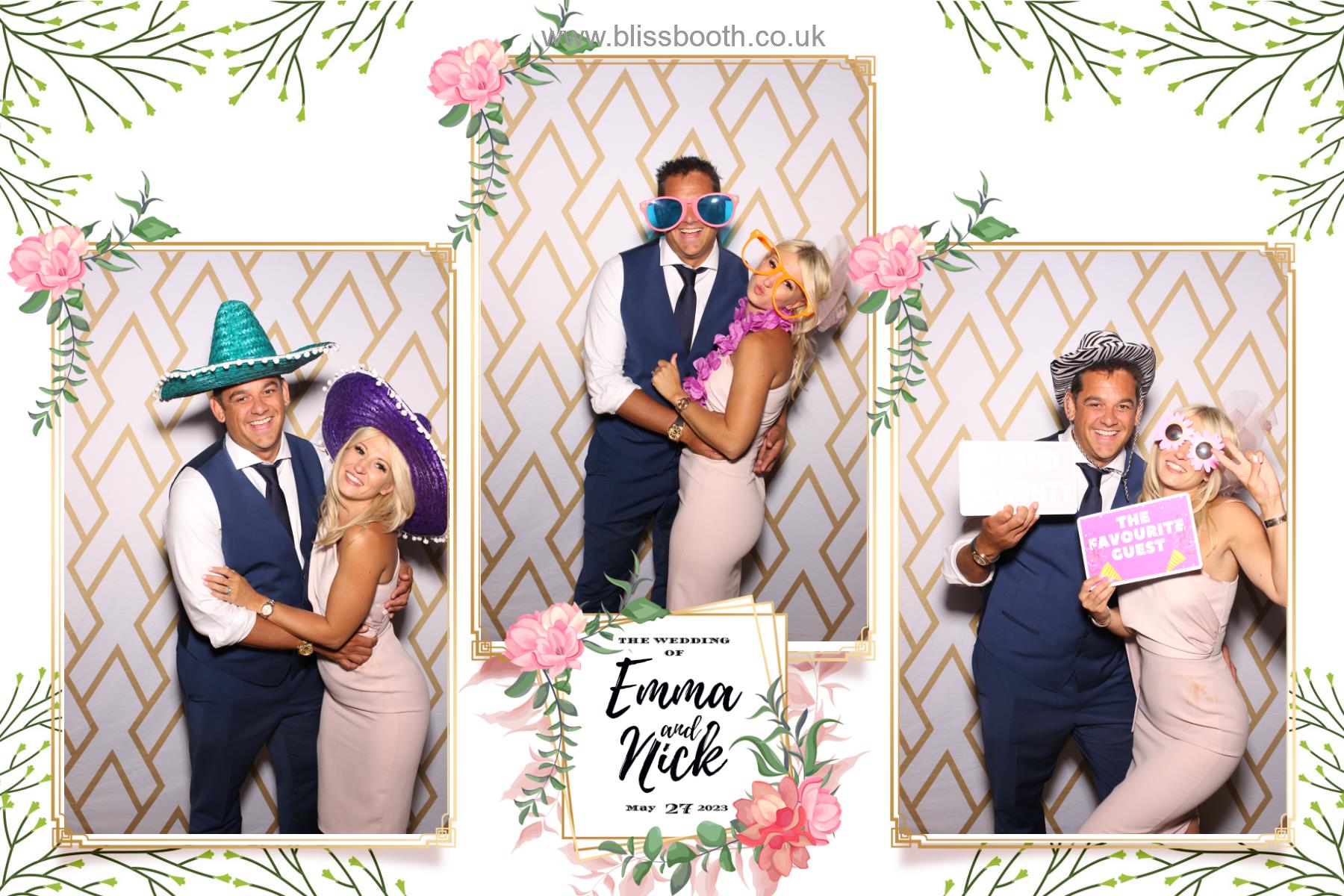 Emma and Nick | View more photos from the event at gallery.blissbooth.co.uk/u/BlissBooth/Emma-and-Nick