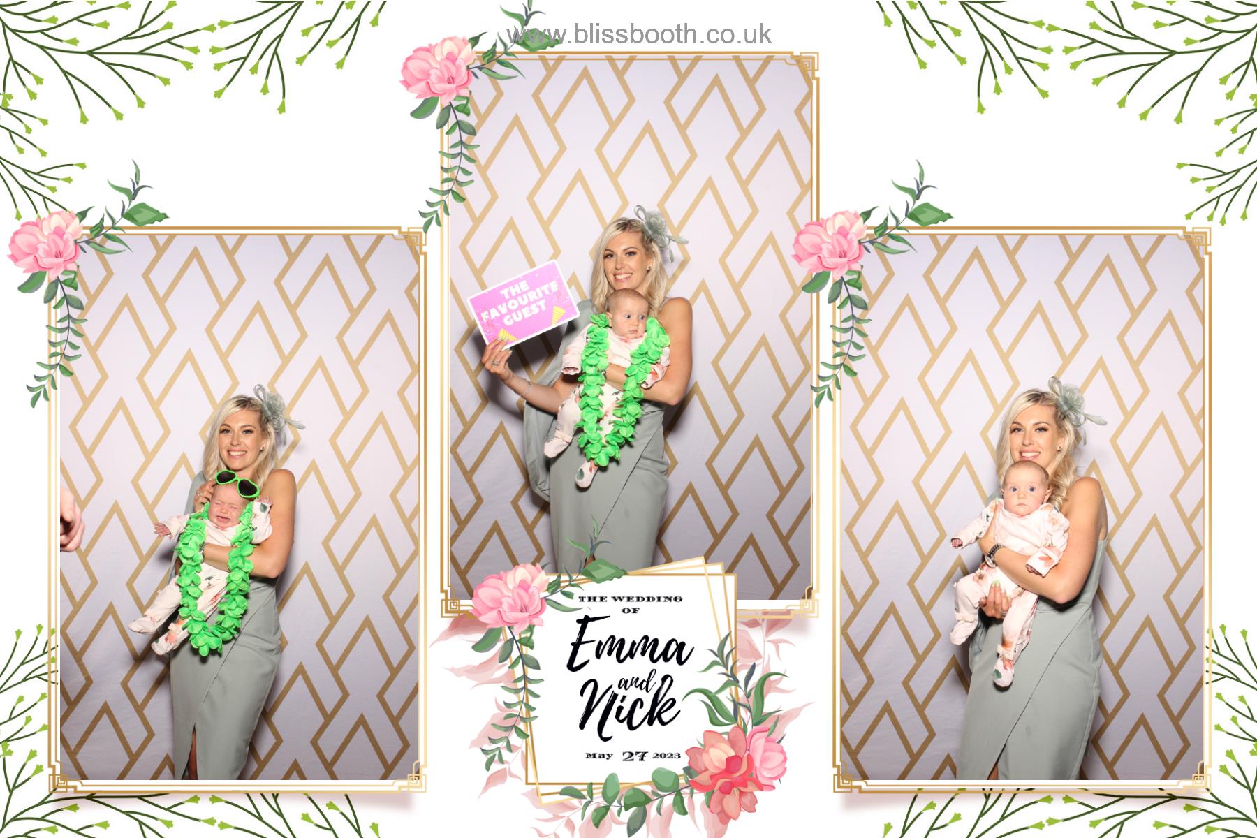 Emma and Nick | View more photos from the event at gallery.blissbooth.co.uk/u/BlissBooth/Emma-and-Nick