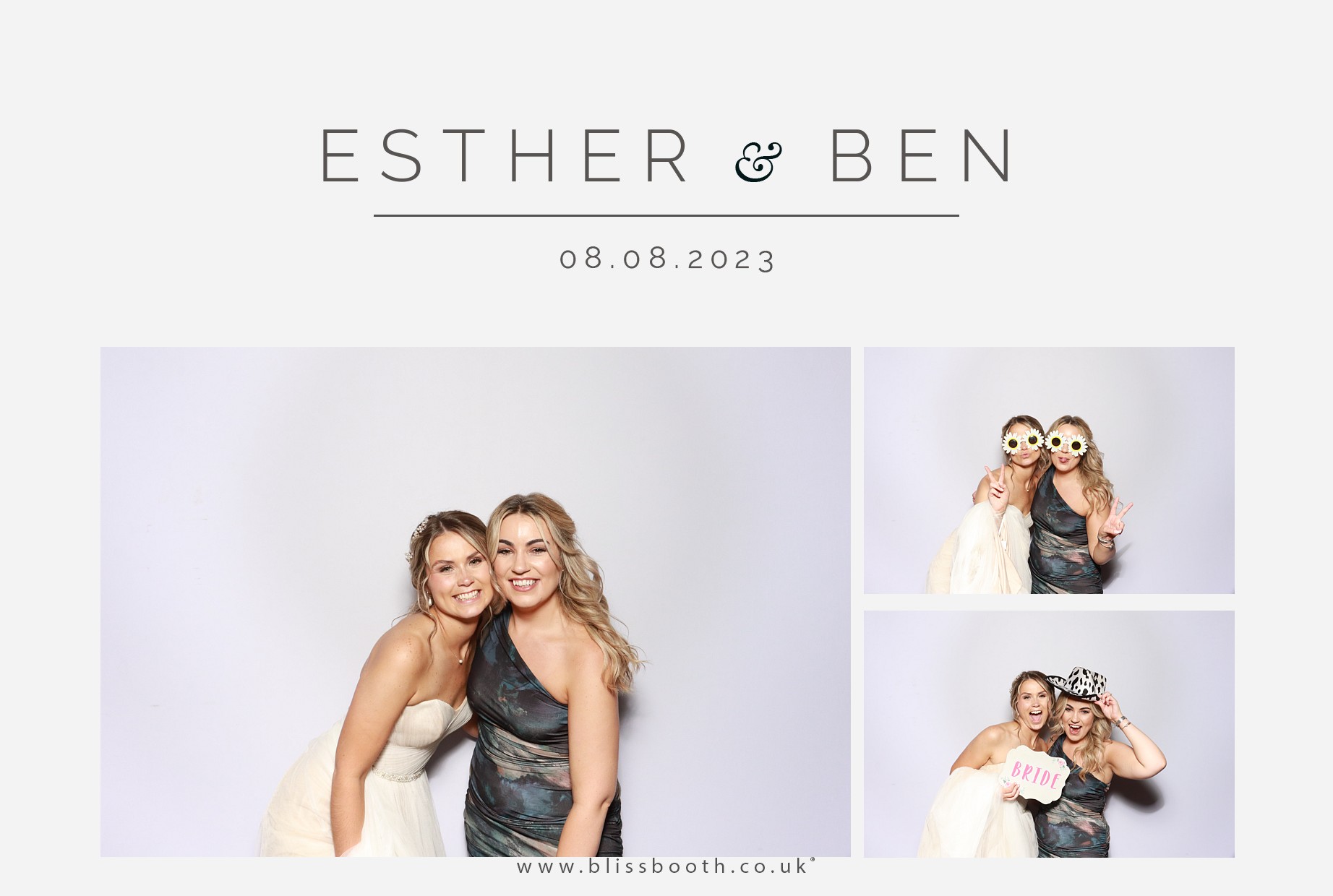 Esther and Ben | View more photos from the event at gallery.blissbooth.co.uk/u/BlissBooth/Esther-and-Ben
