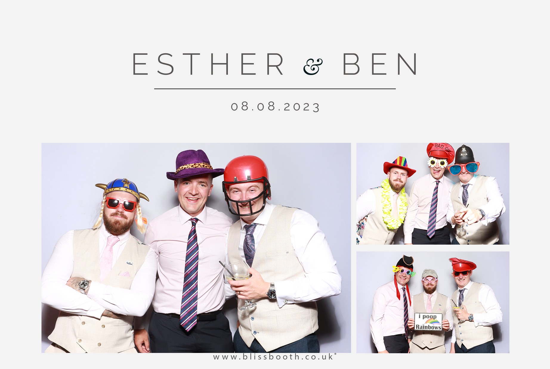 Esther and Ben | View more photos from the event at gallery.blissbooth.co.uk/u/BlissBooth/Esther-and-Ben