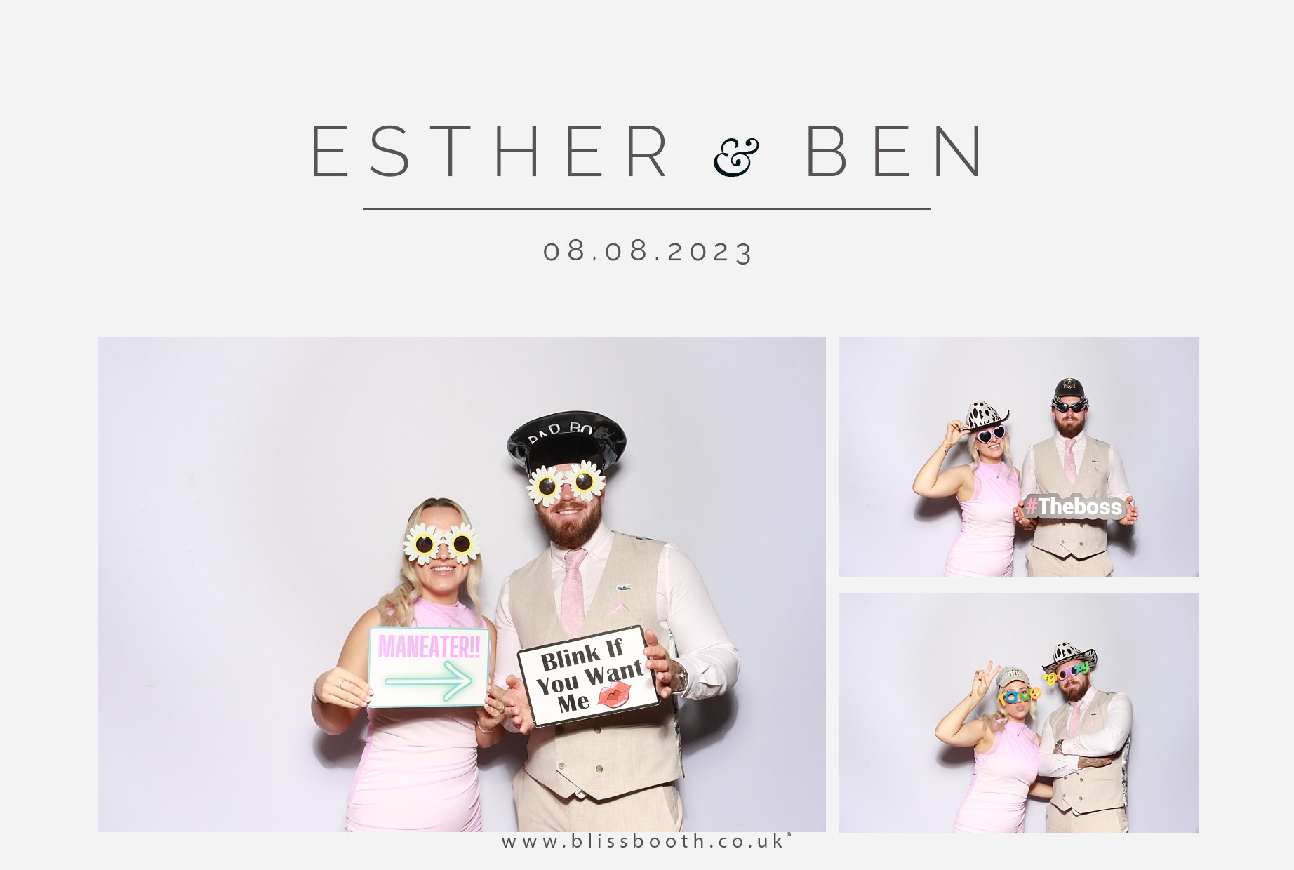 Esther and Ben | View more photos from the event at gallery.blissbooth.co.uk/u/BlissBooth/Esther-and-Ben