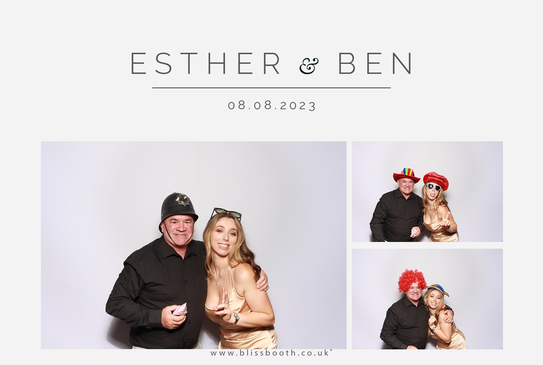 Esther and Ben | View more photos from the event at gallery.blissbooth.co.uk/u/BlissBooth/Esther-and-Ben