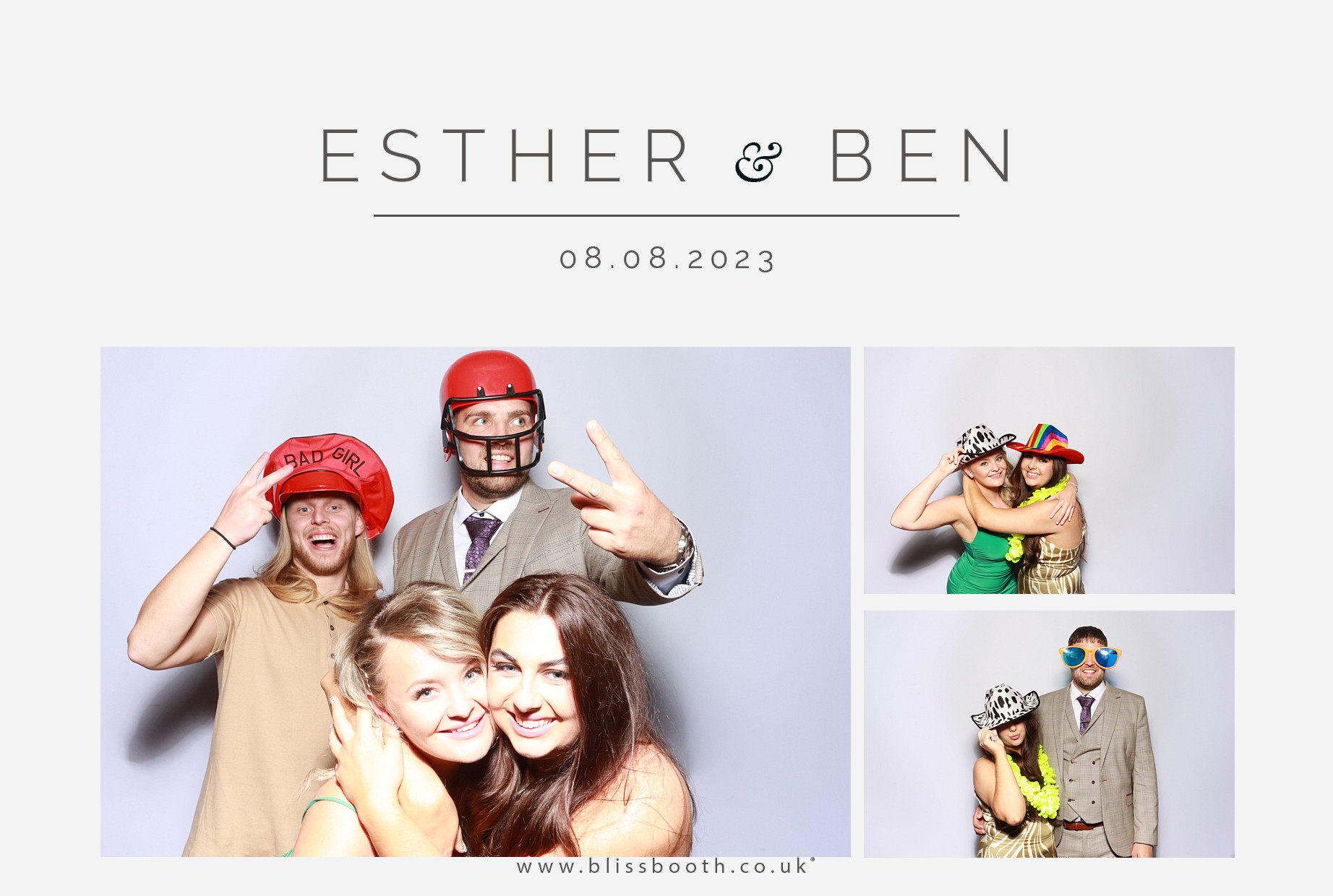 Esther and Ben | View more photos from the event at gallery.blissbooth.co.uk/u/BlissBooth/Esther-and-Ben