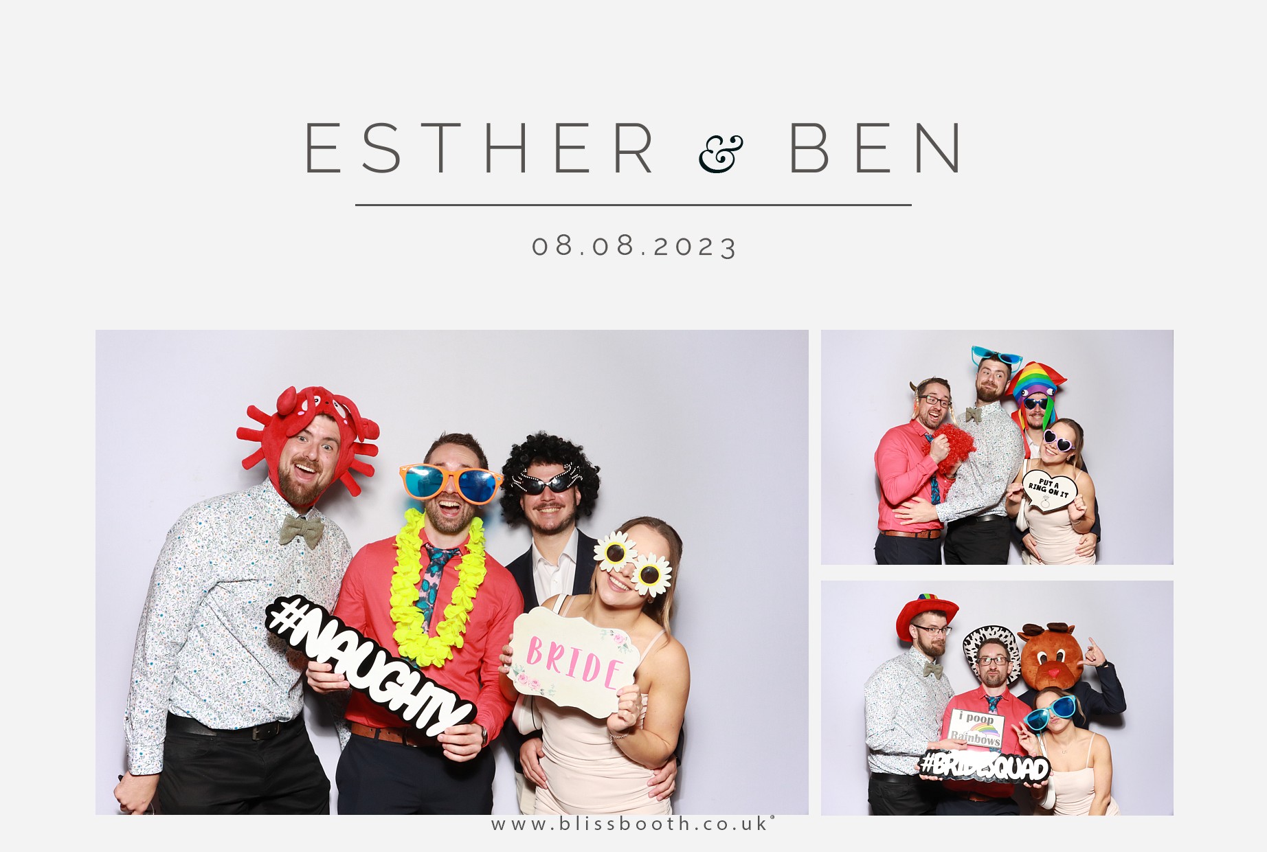 Esther and Ben | View more photos from the event at gallery.blissbooth.co.uk/u/BlissBooth/Esther-and-Ben