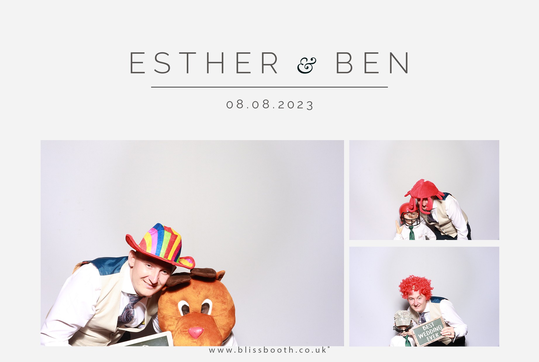 Esther and Ben | View more photos from the event at gallery.blissbooth.co.uk/u/BlissBooth/Esther-and-Ben