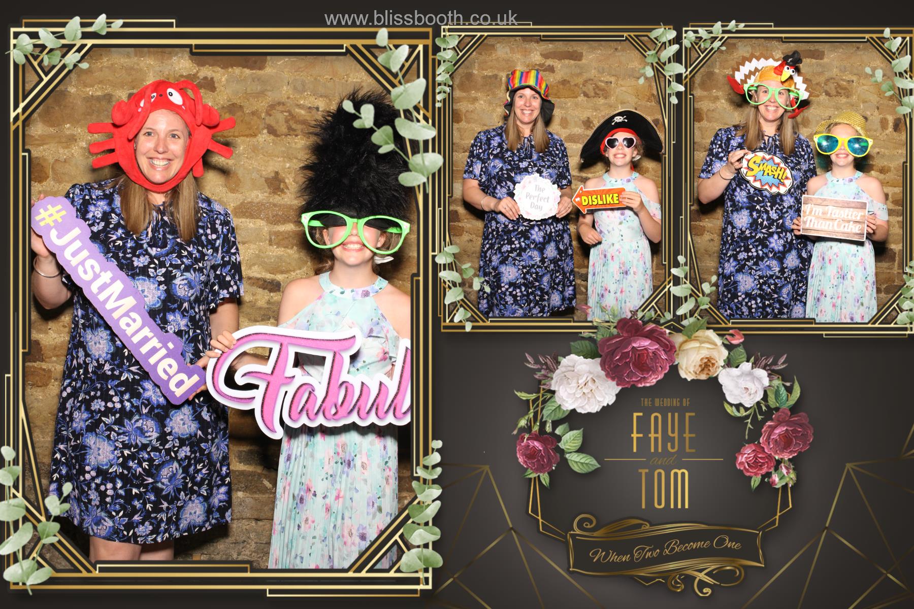 Faye and Tom | View more photos from the event at gallery.blissbooth.co.uk/u/BlissBooth/Faye-and-Tom
