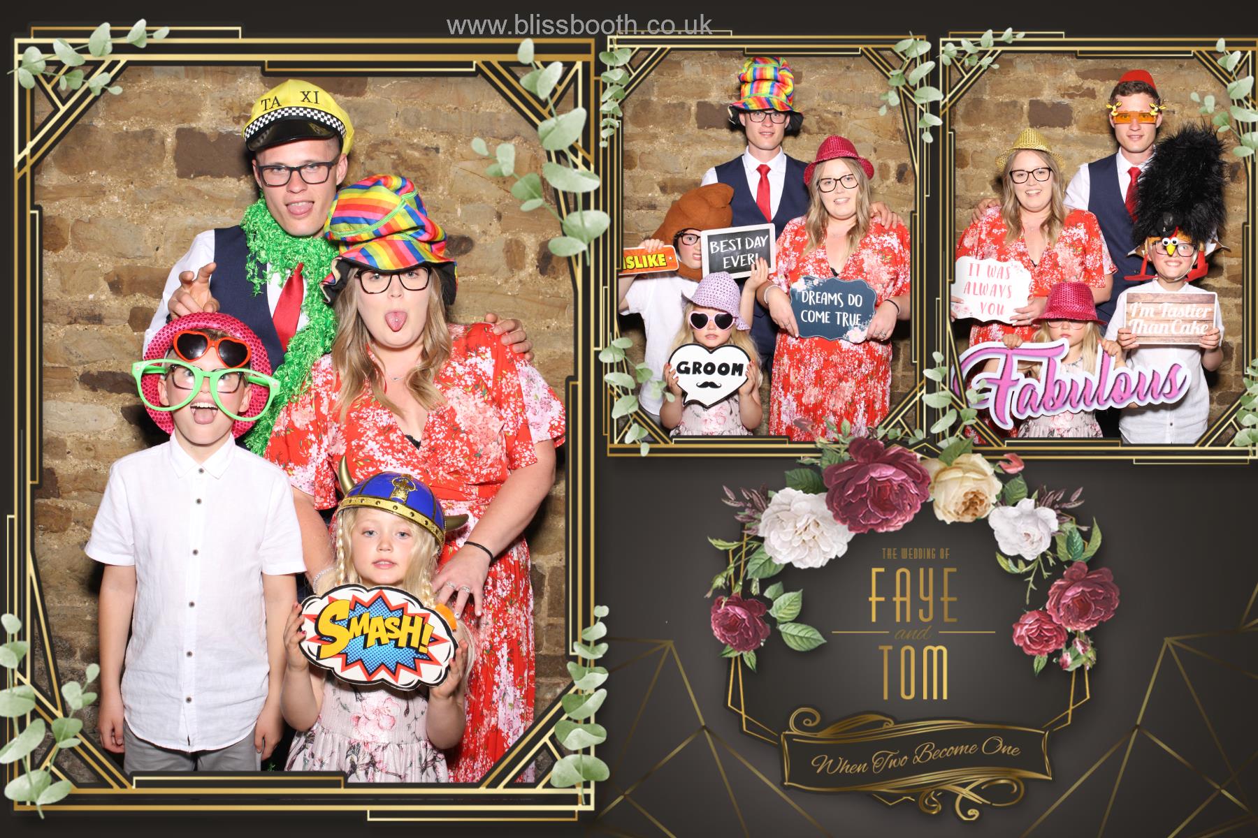 Faye and Tom | View more photos from the event at gallery.blissbooth.co.uk/u/BlissBooth/Faye-and-Tom