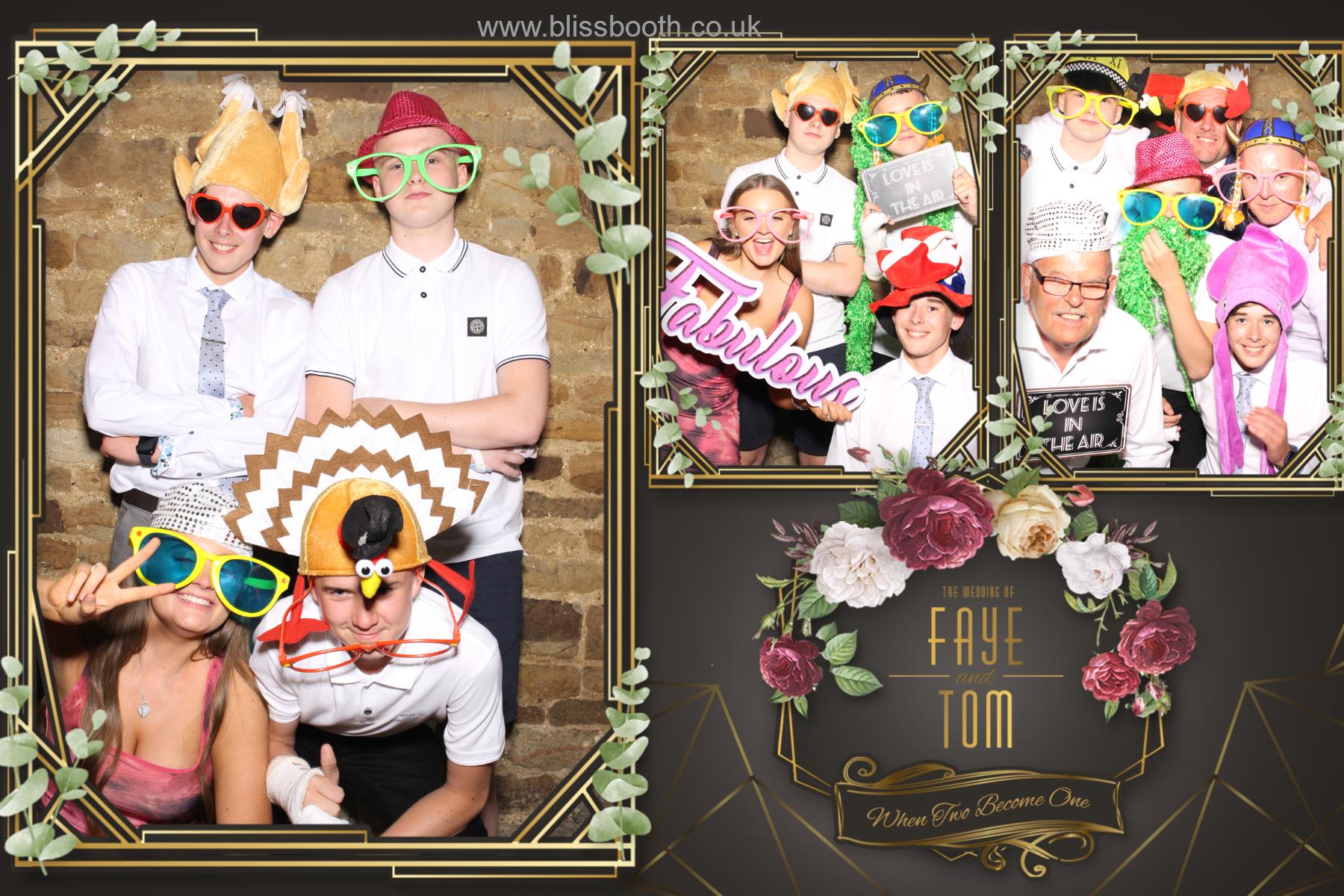 Faye and Tom | View more photos from the event at gallery.blissbooth.co.uk/u/BlissBooth/Faye-and-Tom