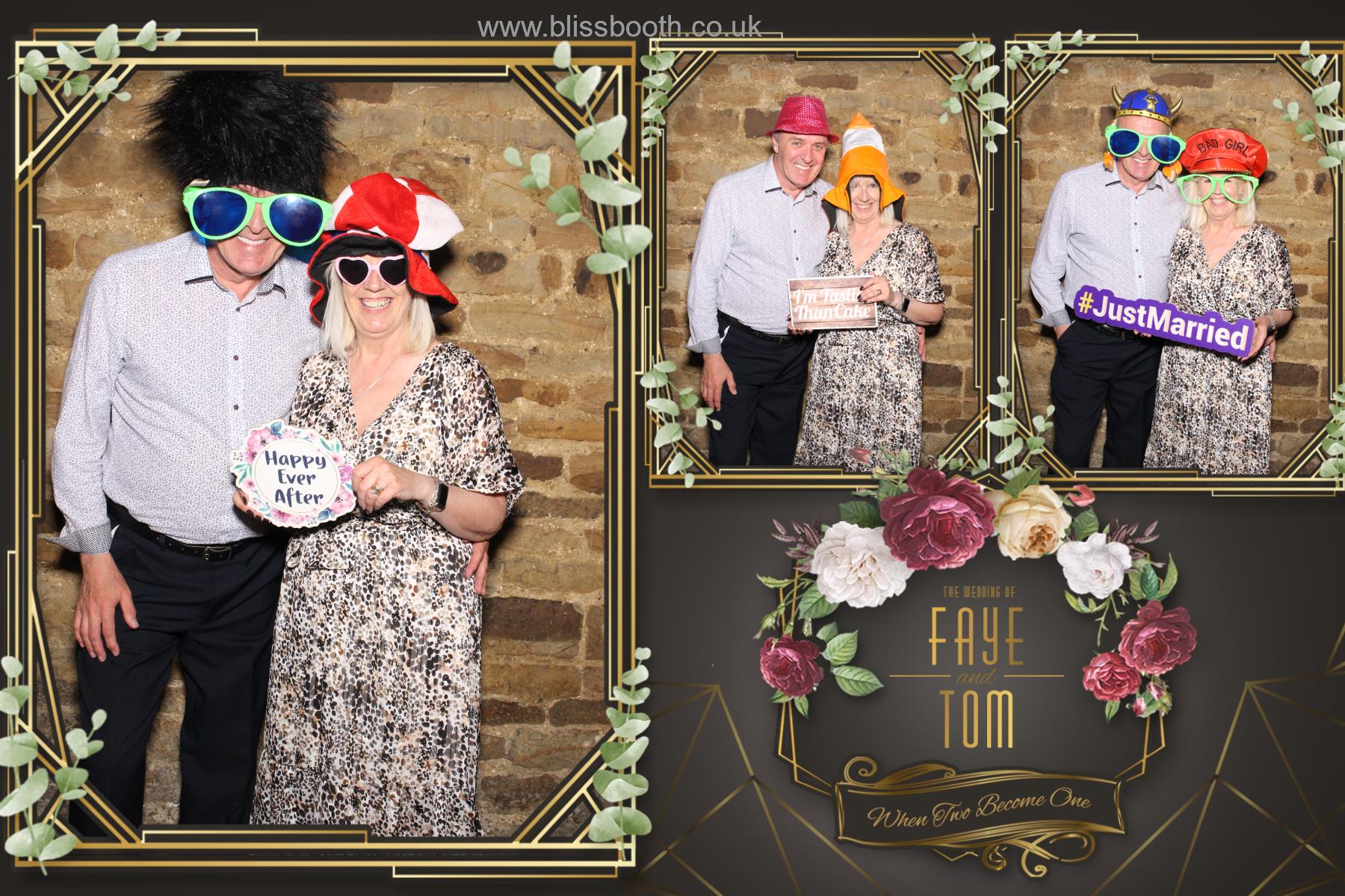 Faye and Tom | View more photos from the event at gallery.blissbooth.co.uk/u/BlissBooth/Faye-and-Tom