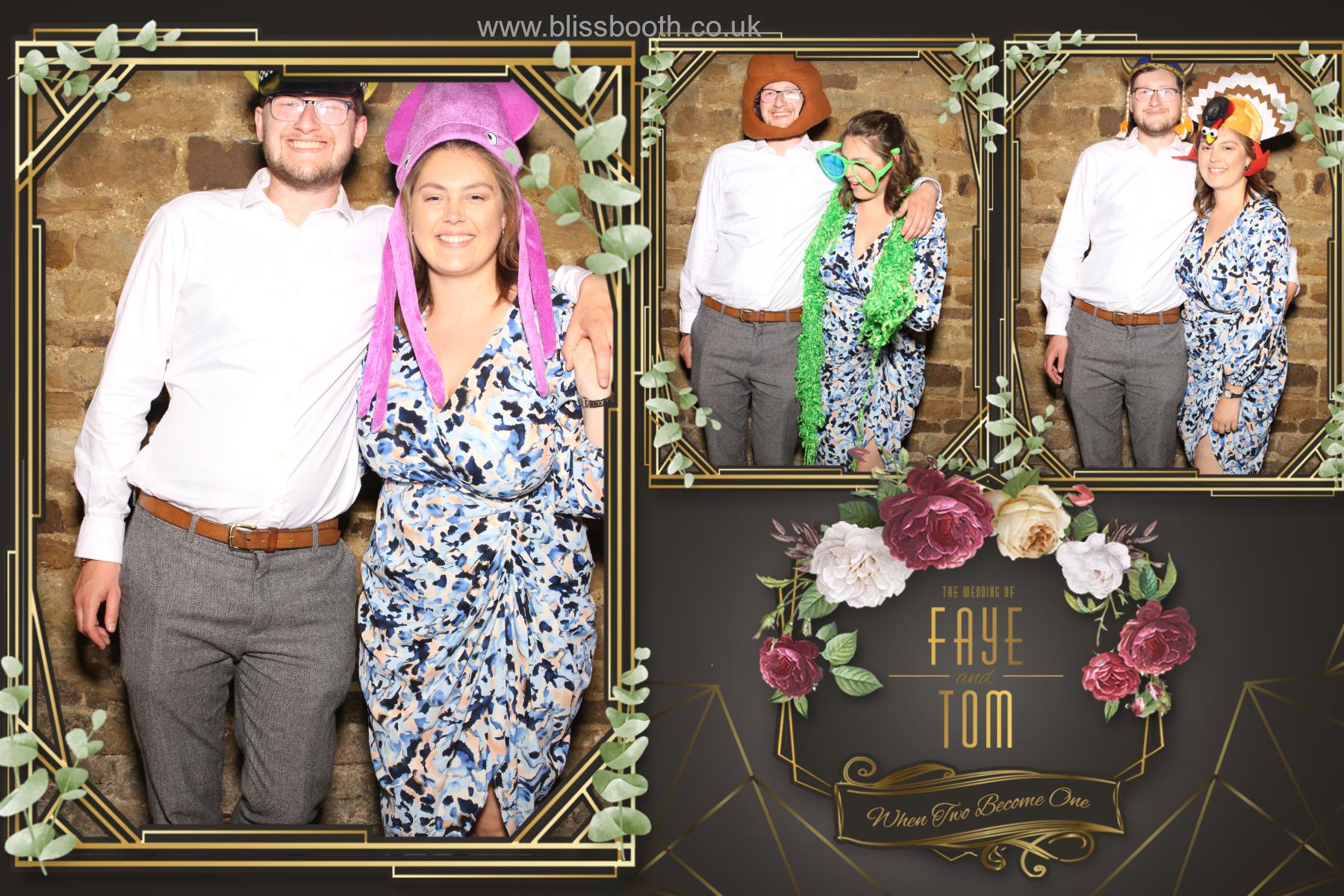 Faye and Tom | View more photos from the event at gallery.blissbooth.co.uk/u/BlissBooth/Faye-and-Tom