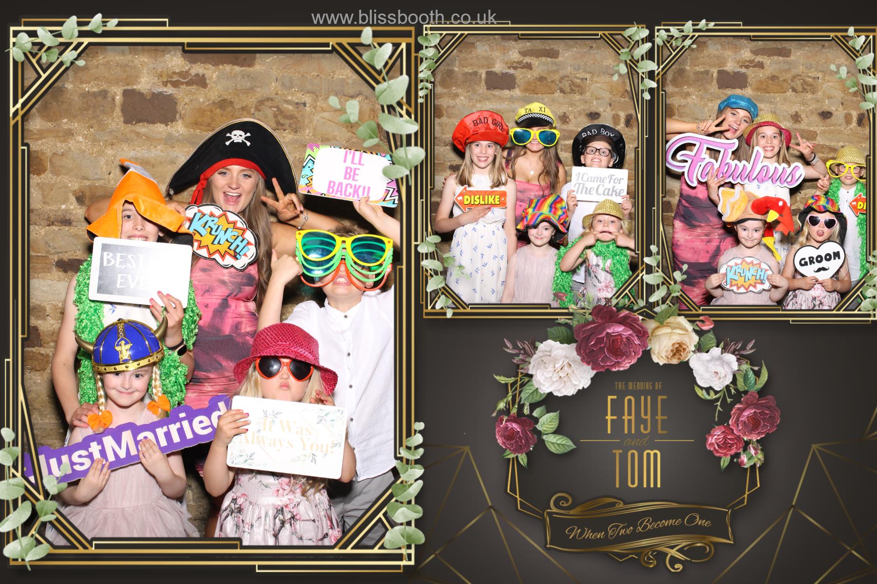 Faye and Tom | View more photos from the event at gallery.blissbooth.co.uk/u/BlissBooth/Faye-and-Tom