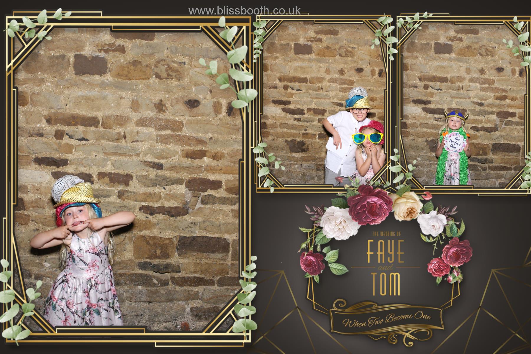 Faye and Tom | View more photos from the event at gallery.blissbooth.co.uk/u/BlissBooth/Faye-and-Tom