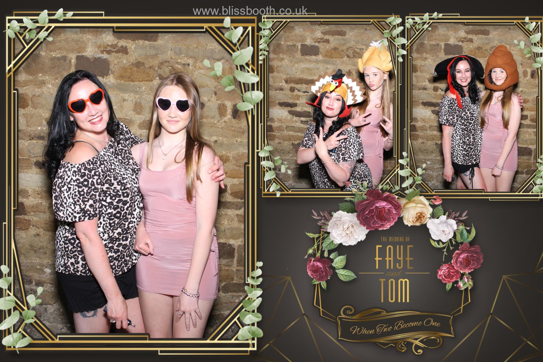 Faye and Tom | View more photos from the event at gallery.blissbooth.co.uk/u/BlissBooth/Faye-and-Tom