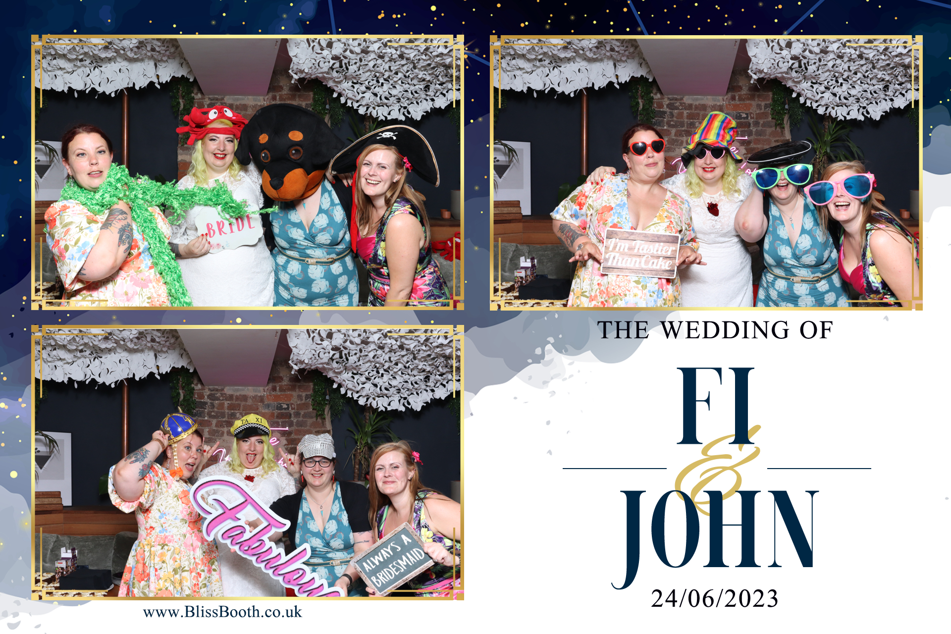 Fi & John | View more photos from the event at gallery.blissbooth.co.uk/u/BlissBooth/Fi-John