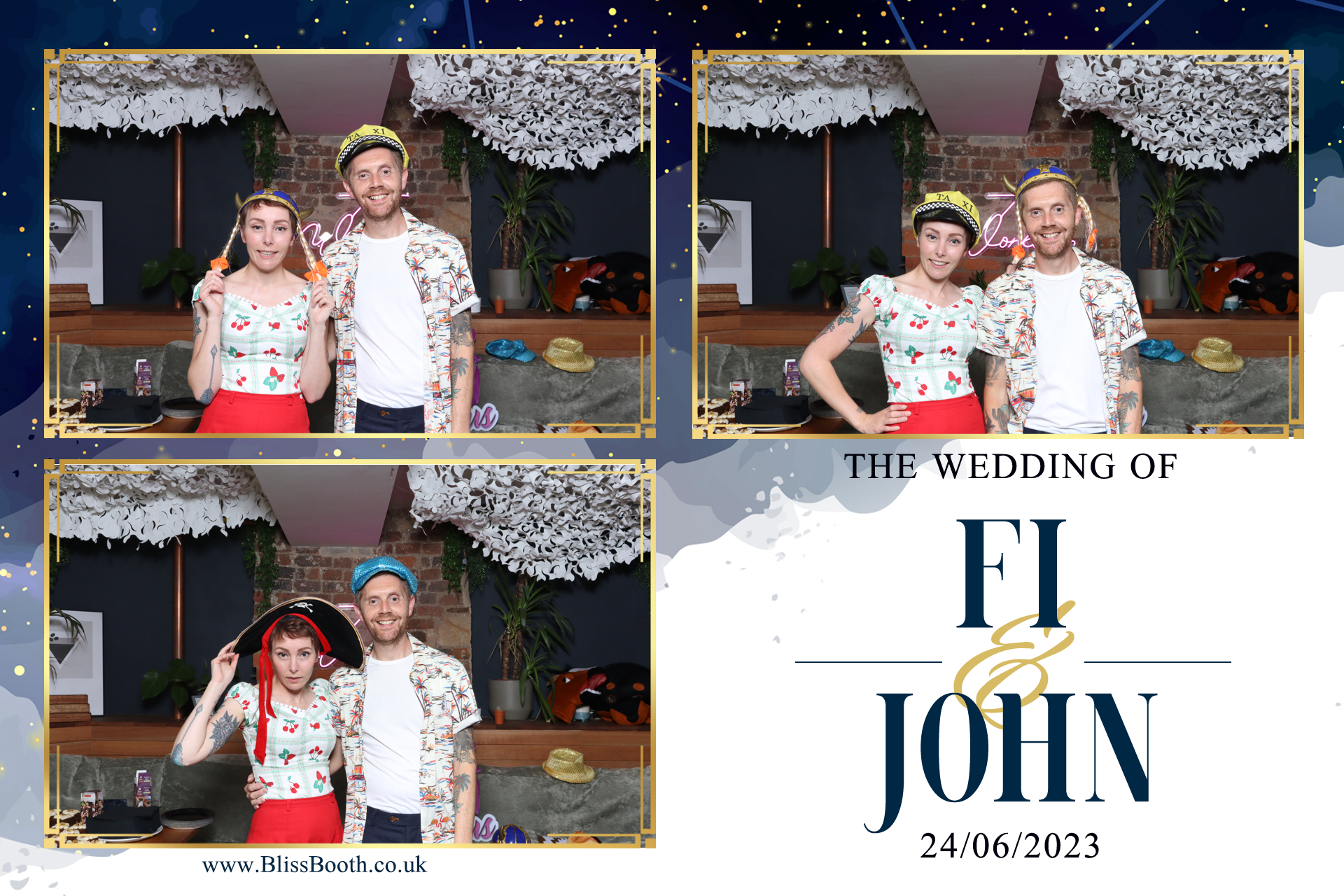 Fi & John | View more photos from the event at gallery.blissbooth.co.uk/u/BlissBooth/Fi-John