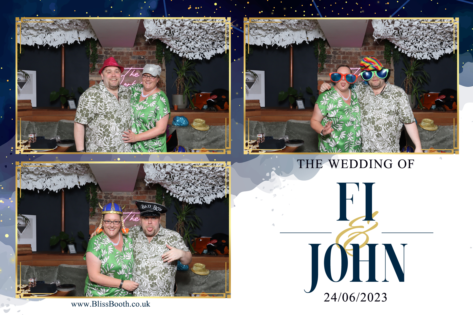 Fi & John | View more photos from the event at gallery.blissbooth.co.uk/u/BlissBooth/Fi-John