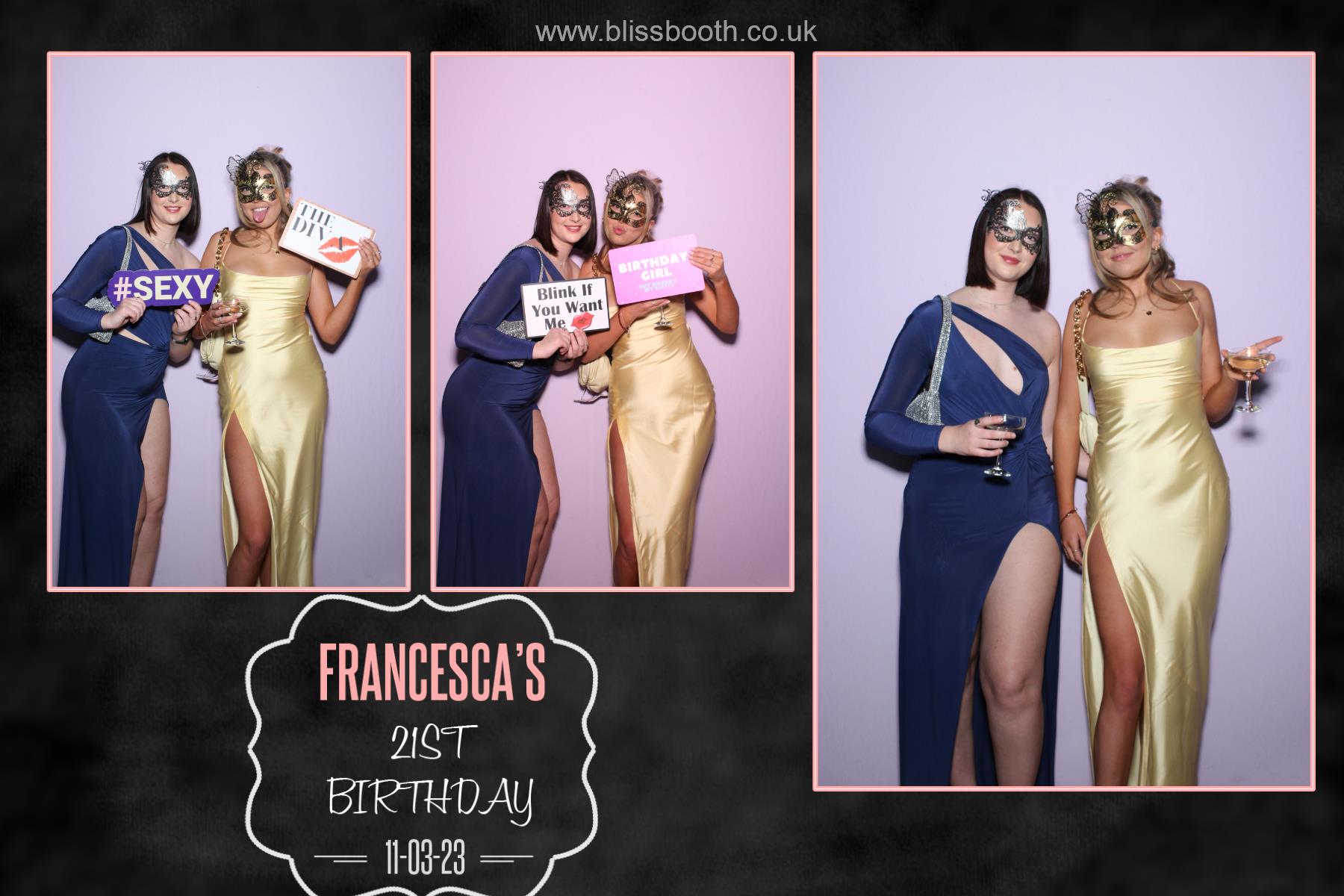 Francesca's 21st Birthday | View more photos from the event at gallery.blissbooth.co.uk/u/BlissBooth/Francescas-21st-Birthday