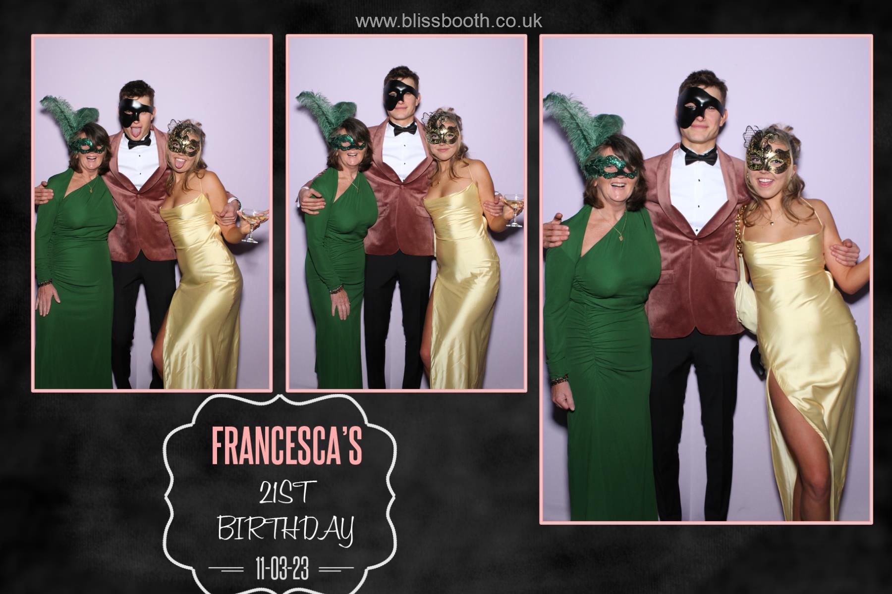 Francesca's 21st Birthday | View more photos from the event at gallery.blissbooth.co.uk/u/BlissBooth/Francescas-21st-Birthday