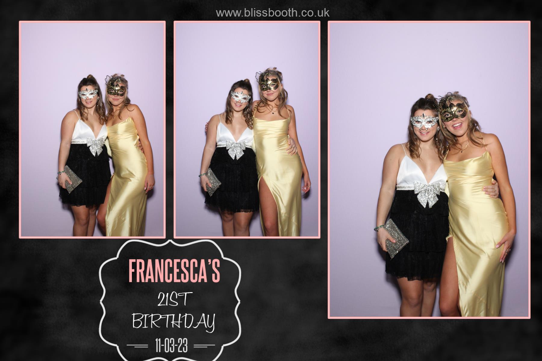 Francesca's 21st Birthday | View more photos from the event at gallery.blissbooth.co.uk/u/BlissBooth/Francescas-21st-Birthday