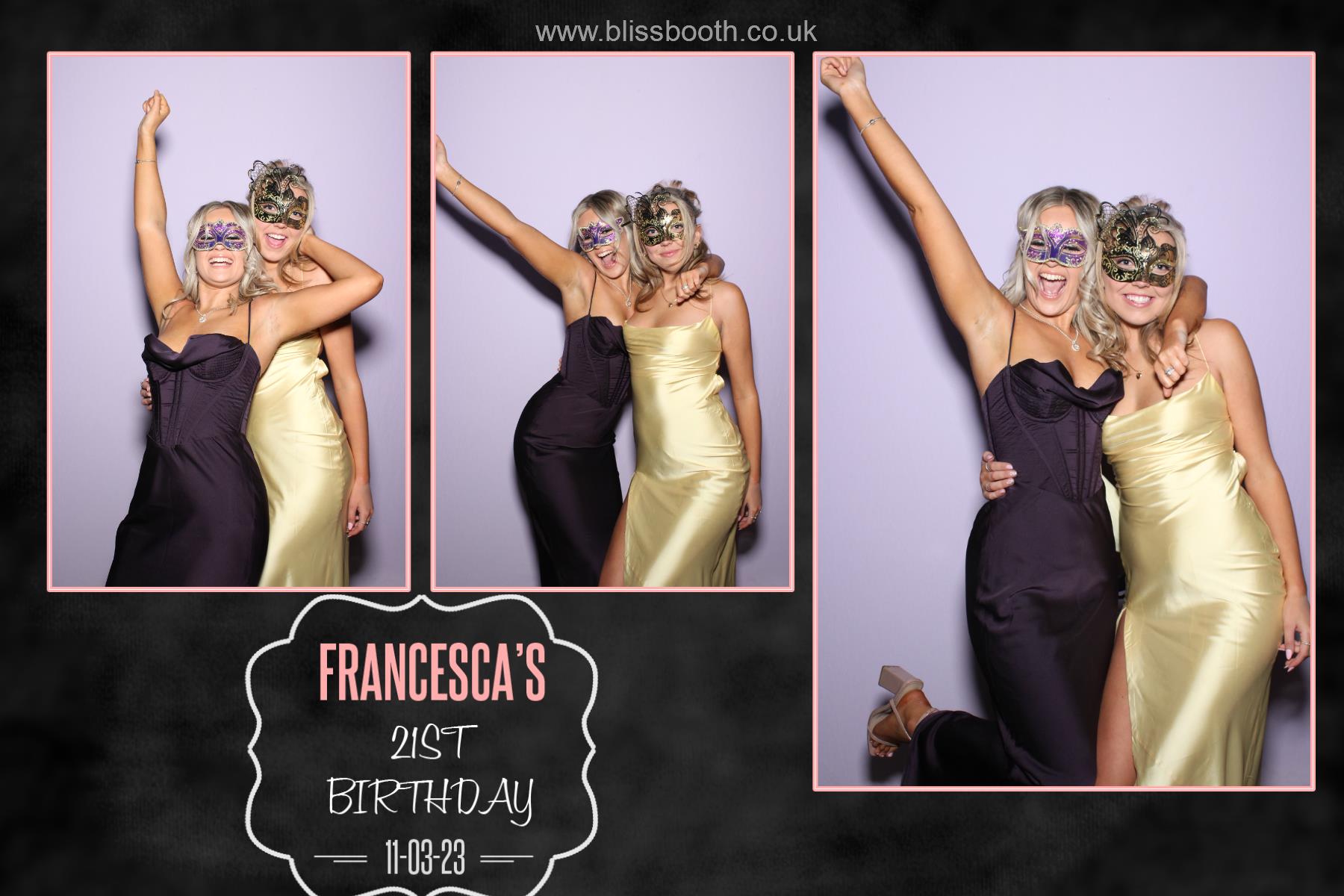 Francesca's 21st Birthday | View more photos from the event at gallery.blissbooth.co.uk/u/BlissBooth/Francescas-21st-Birthday